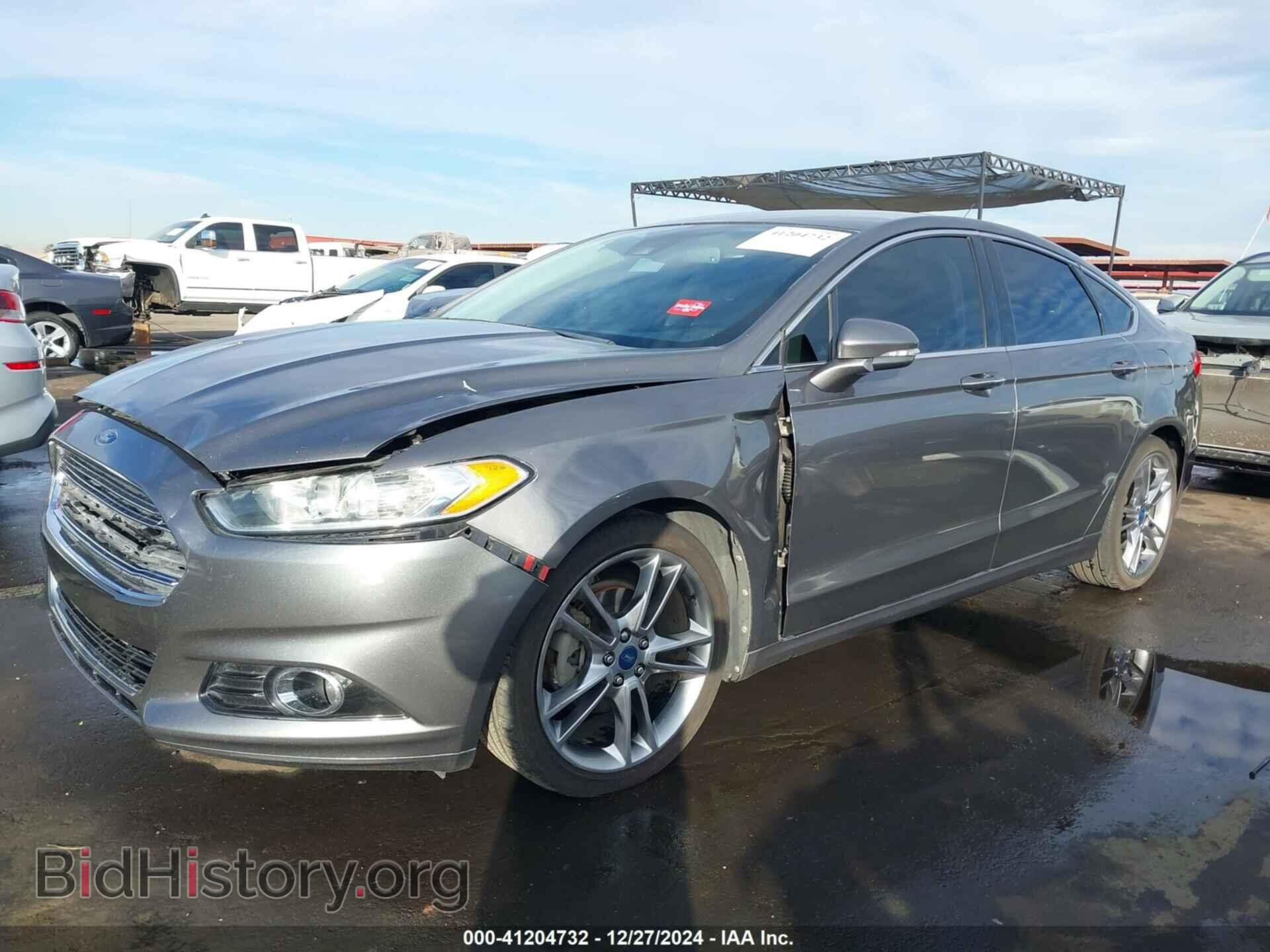 2013 FORD FUSION - VIN: 3FA6P0K92DR108648 - Фото 2