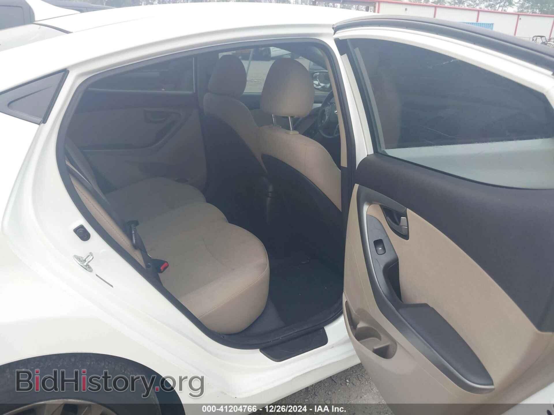 2014 HYUNDAI ELANTRA - VIN: 5NPDH4AE6EH481569 - Фото 8