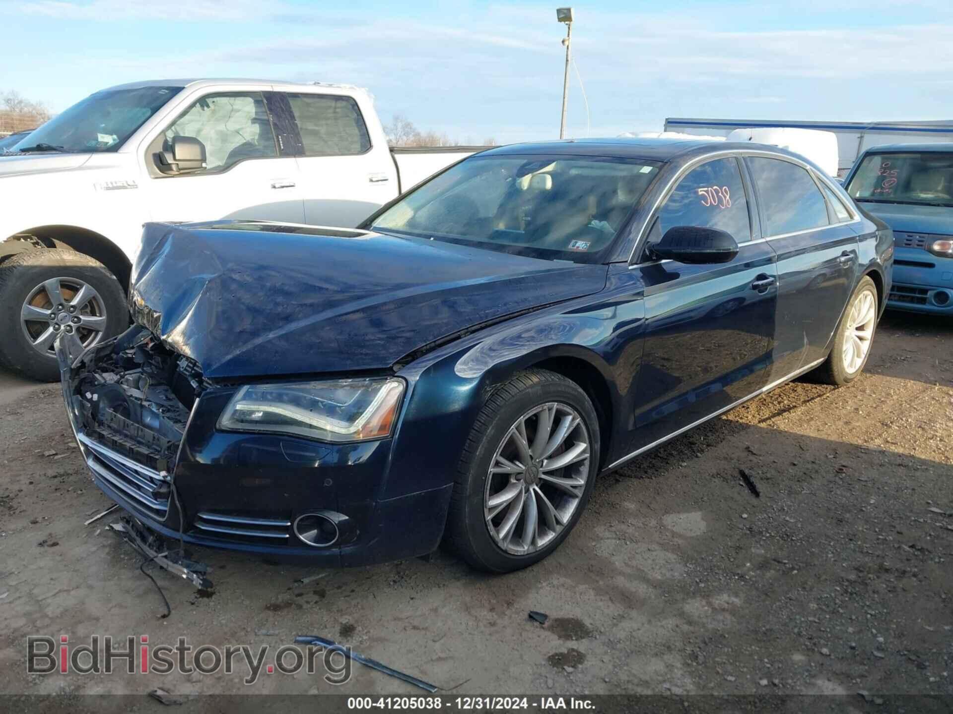 2012 AUDI A8 L - VIN: WAURVAFD6CN019097 - Фото 2
