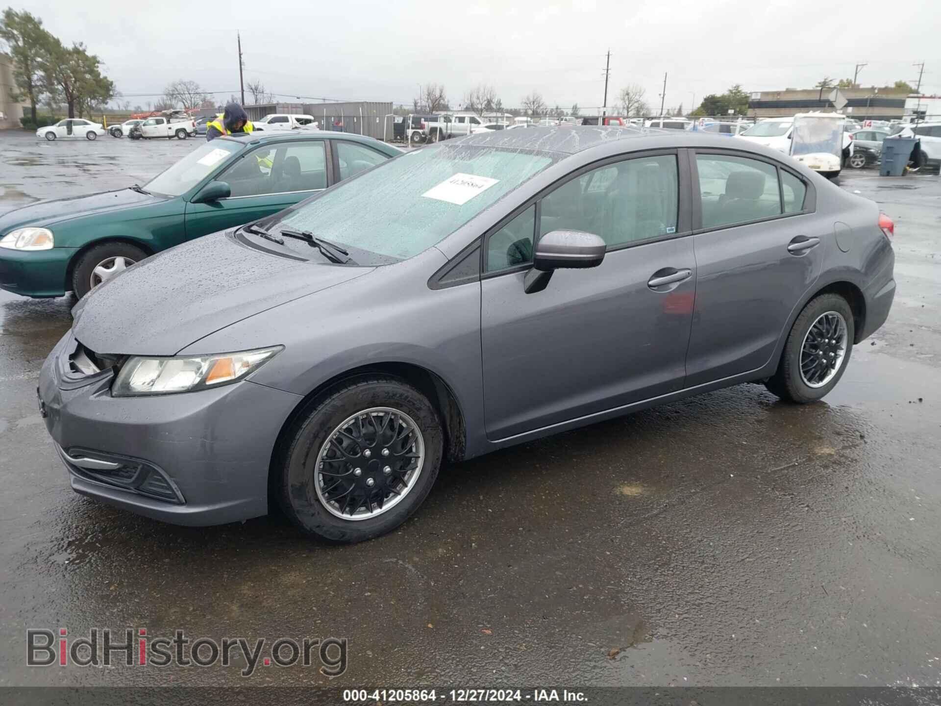 2014 HONDA CIVIC - VIN: 19XFB2F50EE202385 - Фото 2