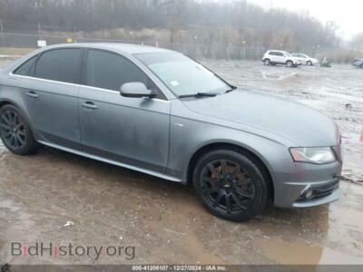 2012 Audi A4 2.0T Premium, серый — VIN WAUFFAFL7CA032679, IAAI