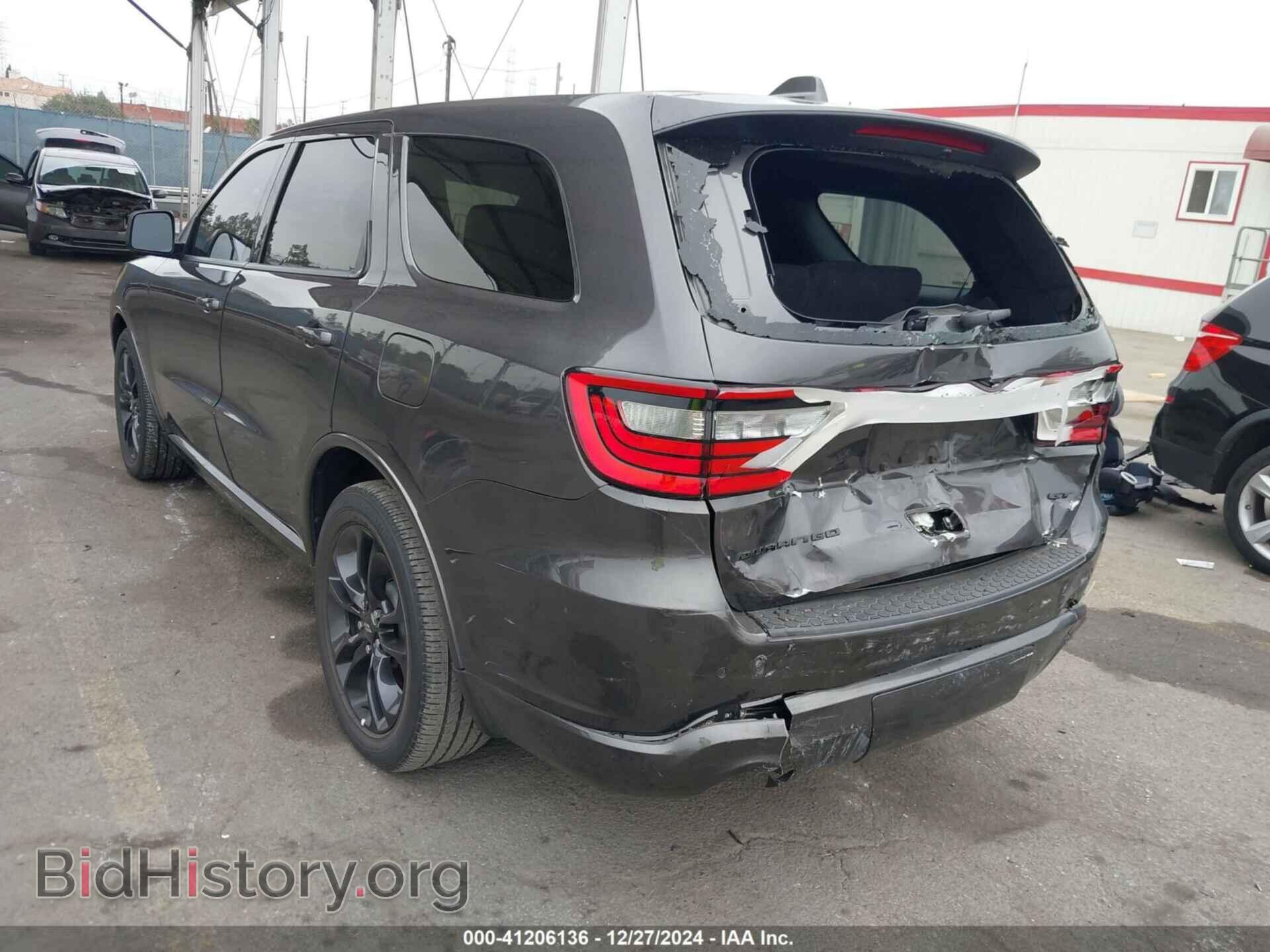 2021 DODGE DURANGO - VIN: 1C4RDHDG8MC750106 - Фото 3