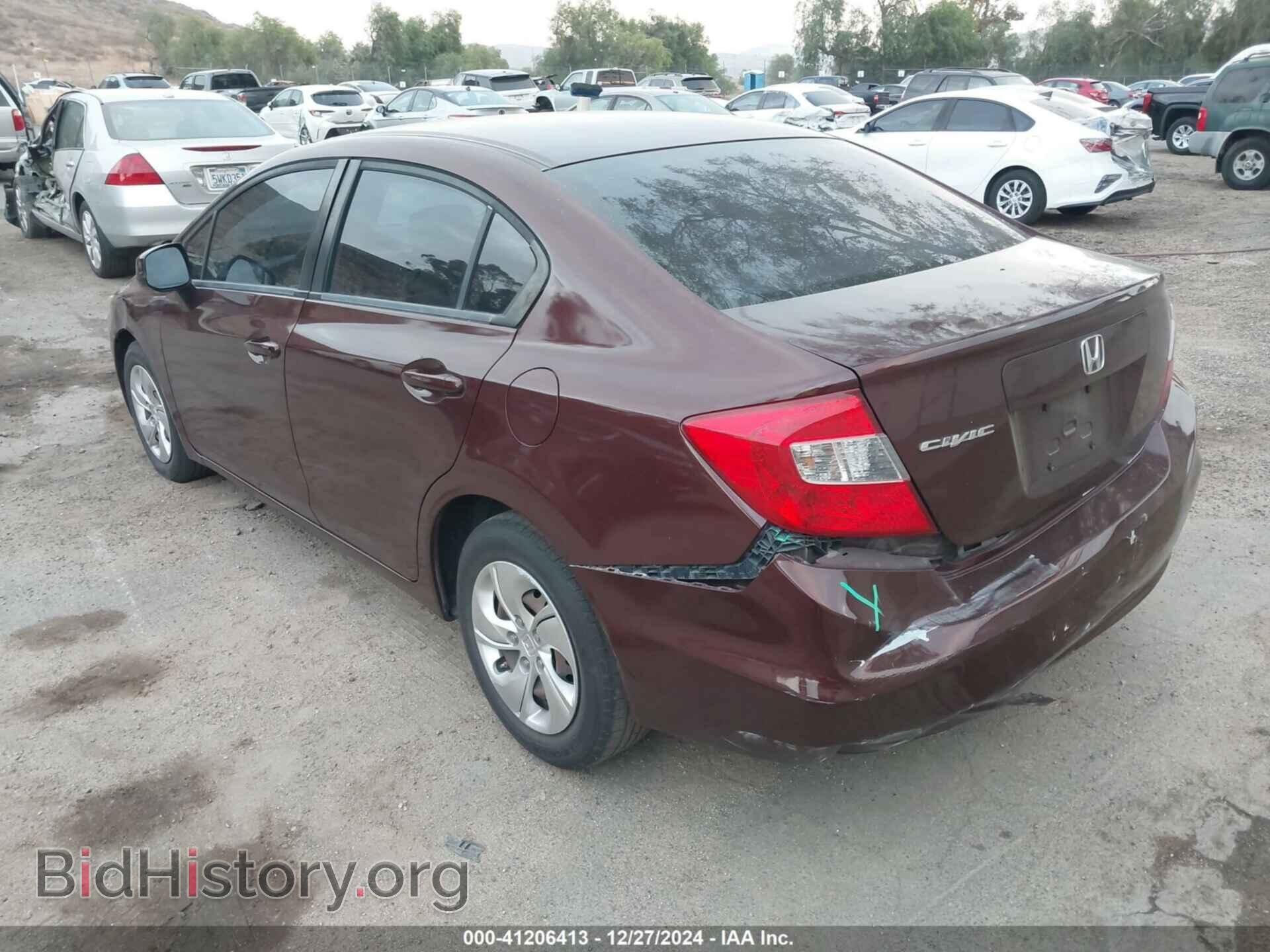 2012 HONDA CIVIC SDN - VIN: JHMFB2F50CS005497 - Фото 3