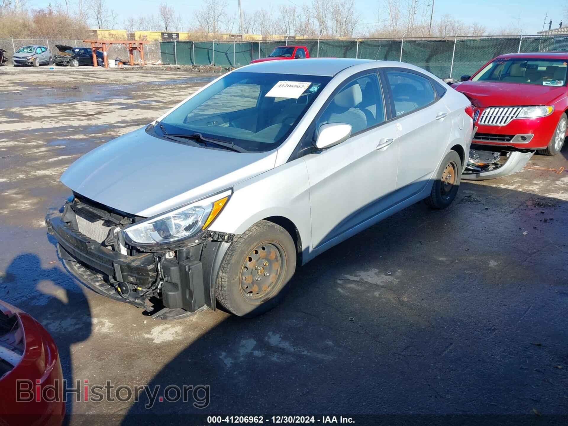 2015 HYUNDAI ACCENT - VIN: KMHCT4AE4FU890425 - Фото 2