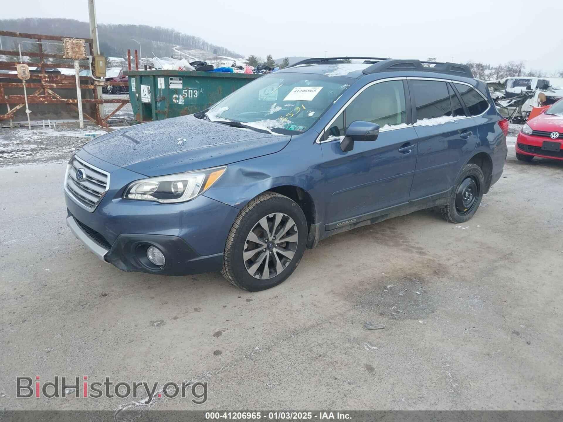 2015 SUBARU OUTBACK - VIN: 4S4BSENC6F3306531 - Фото 2
