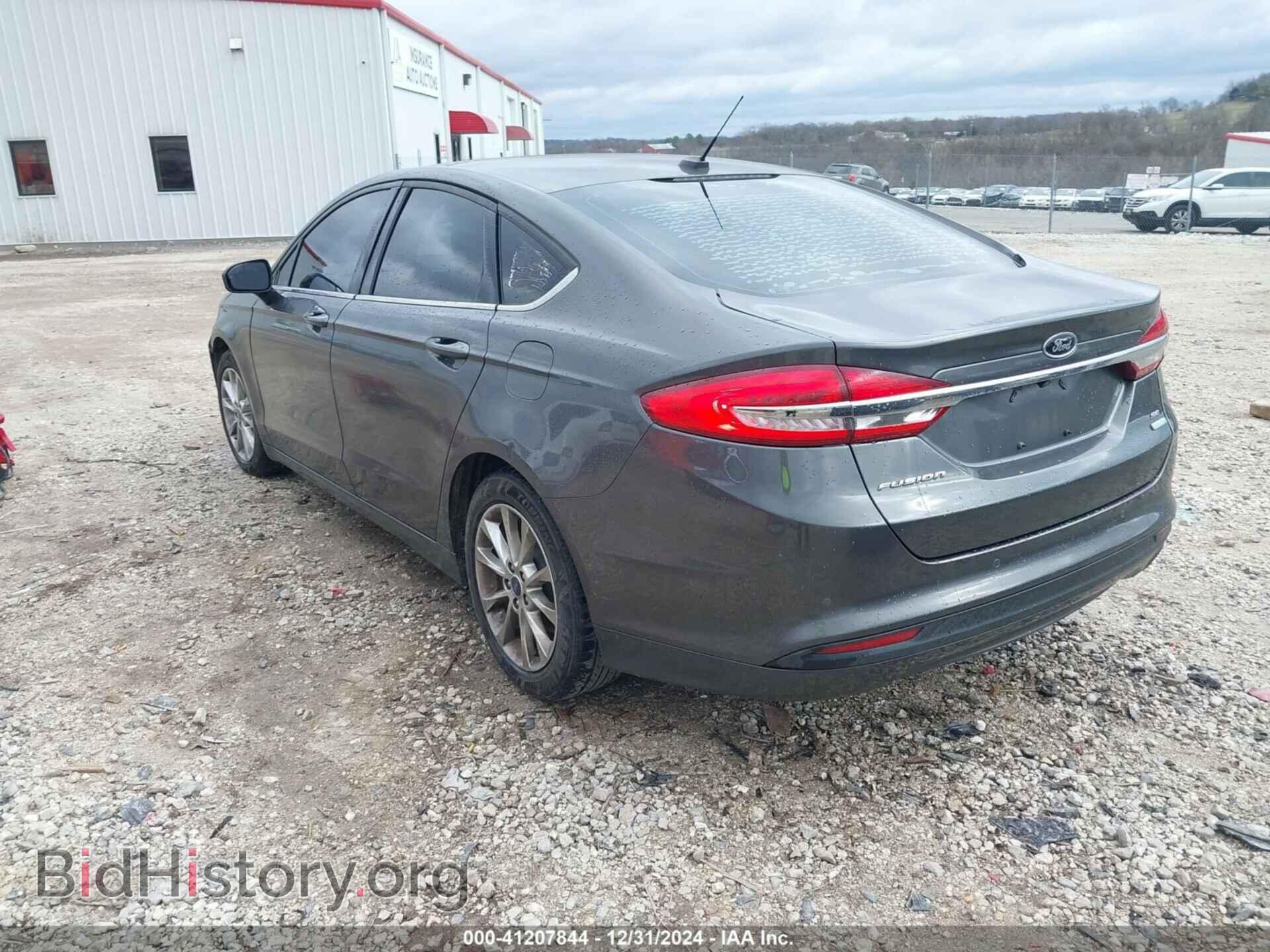 2017 FORD FUSION - VIN: 3FA6P0HD6HR299637 - Фото 3