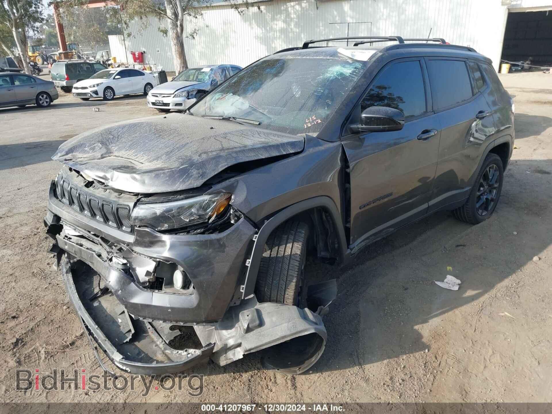 2022 JEEP COMPASS - VIN: 3C4NJDBB6NT227843 - Фото 2