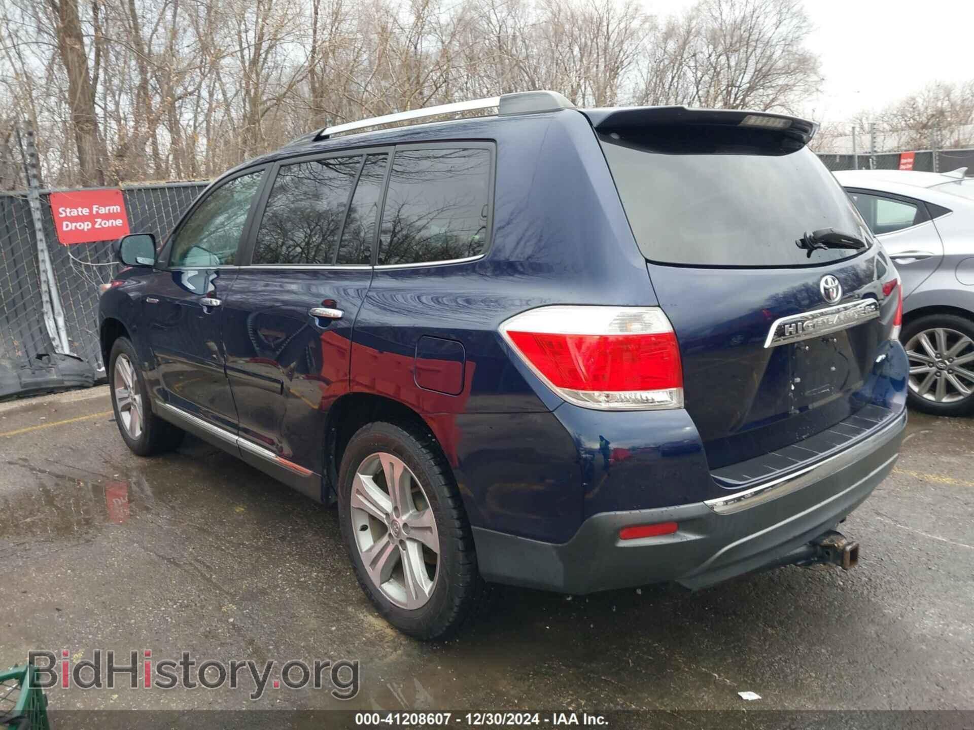 2012 TOYOTA HIGHLANDER - VIN: 5TDDK3EH1CS095018 - Фото 3
