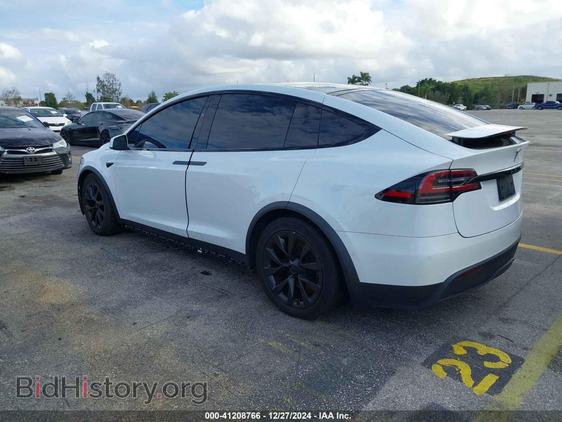 2022 TESLA MODEL X - VIN: 7SAXCBE50NF359642 - Фото 3