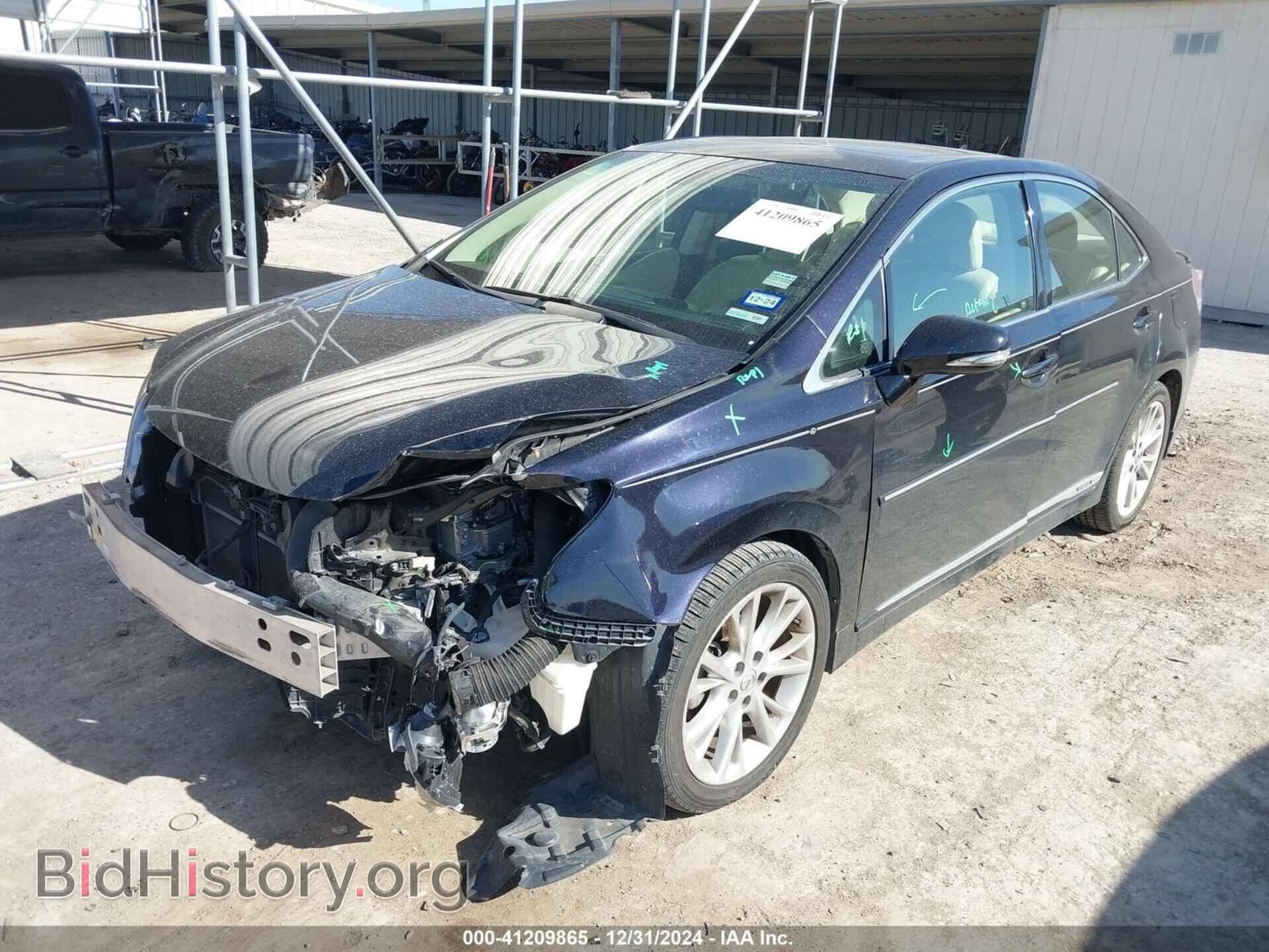 2010 LEXUS HS 250H - VIN: JTHBB1BAXA2017701 - Фото 2