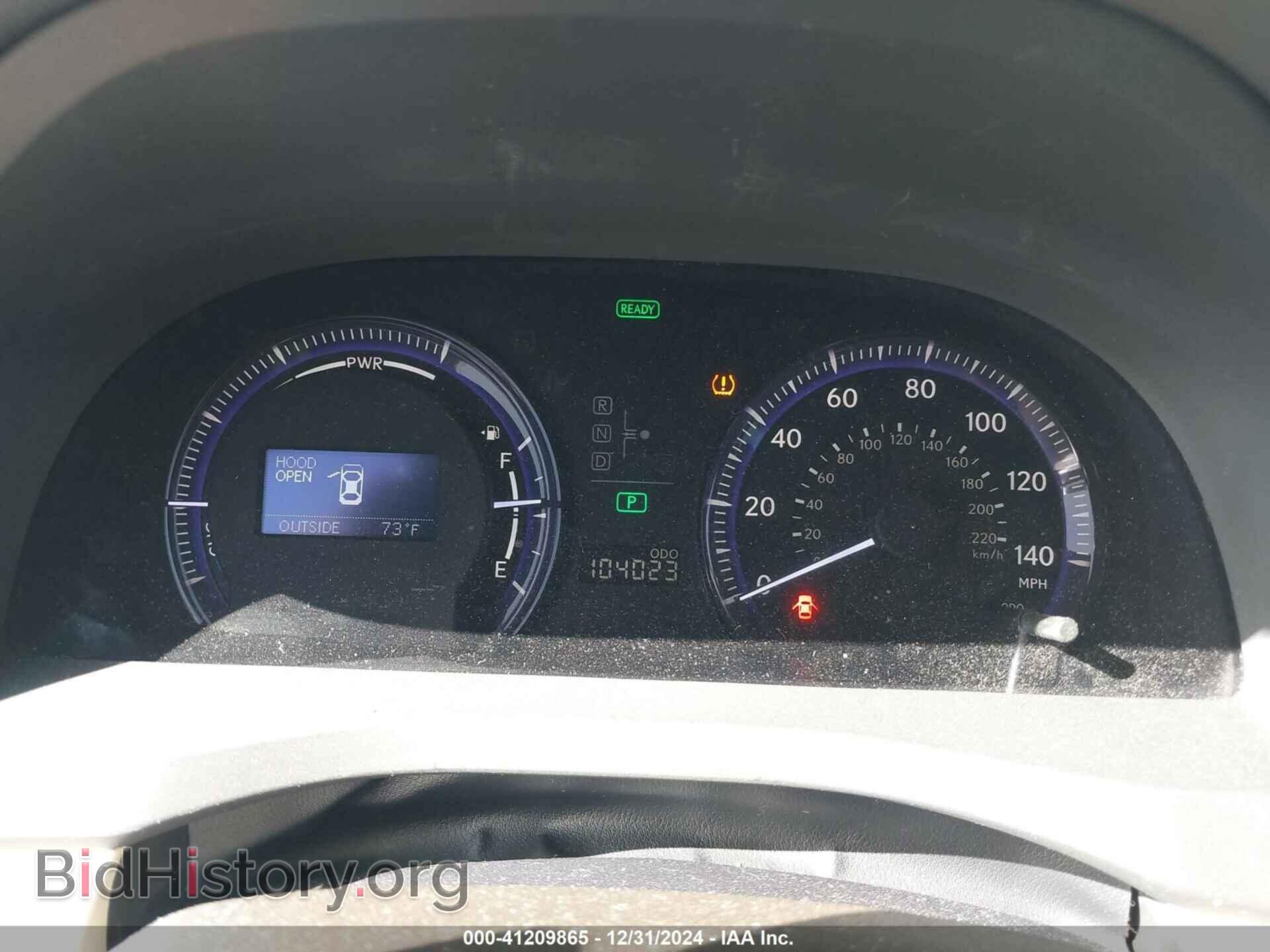 2010 LEXUS HS 250H - VIN: JTHBB1BAXA2017701 - Фото 7