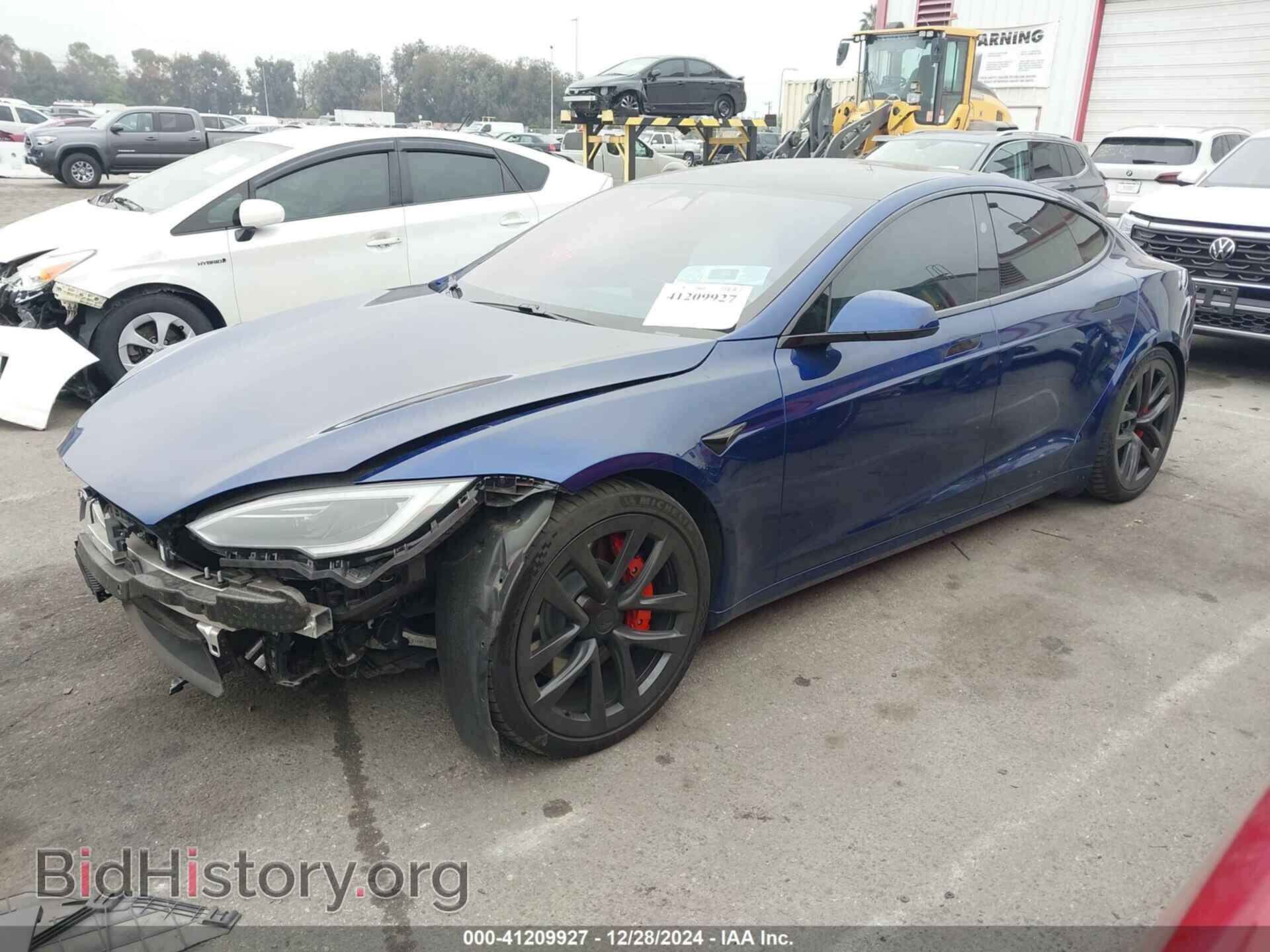 2023 TESLA MODEL S - VIN: 5YJSA1E62PF519880 - Фото 2