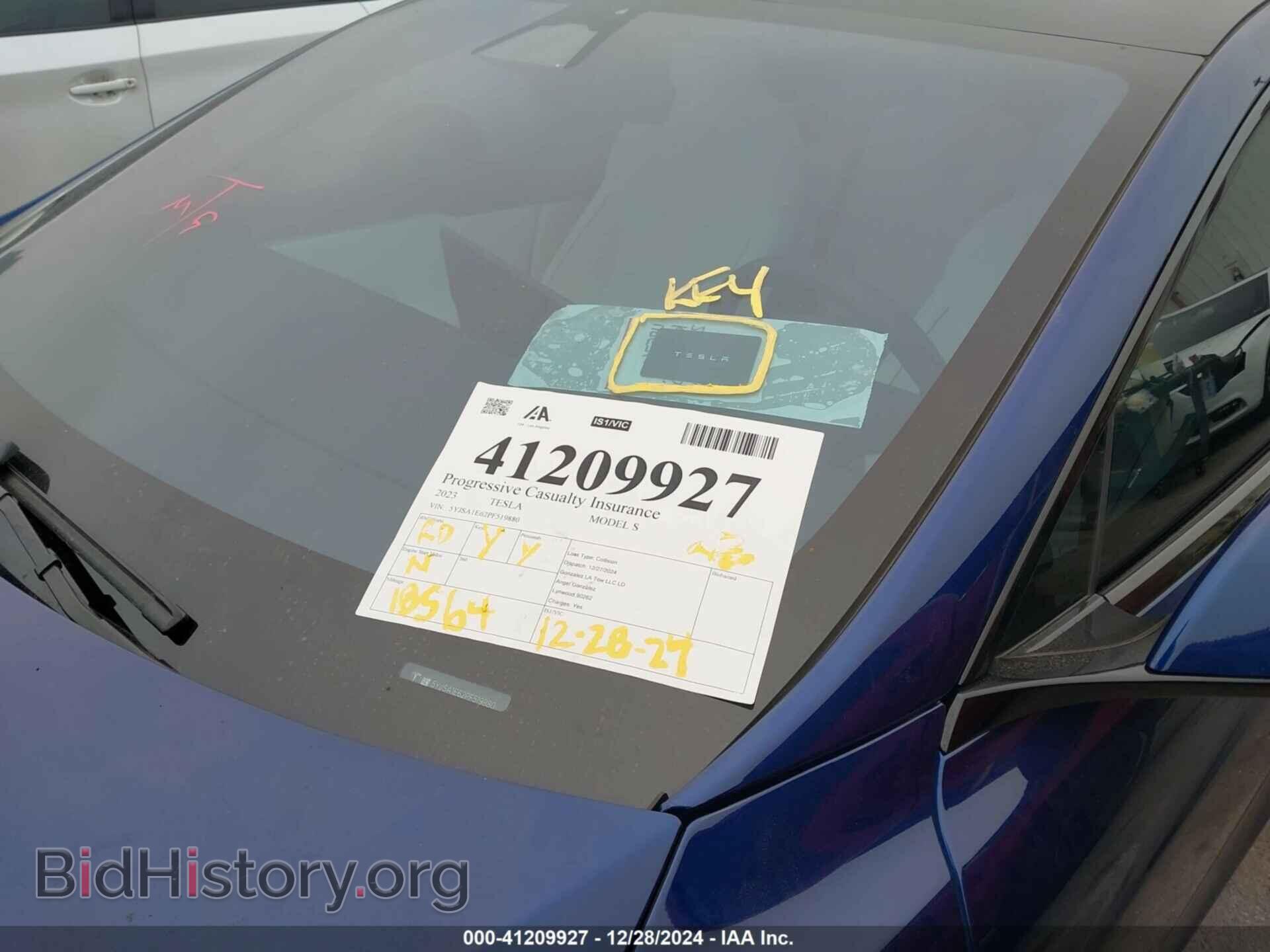 2023 TESLA MODEL S - VIN: 5YJSA1E62PF519880 - Фото 11