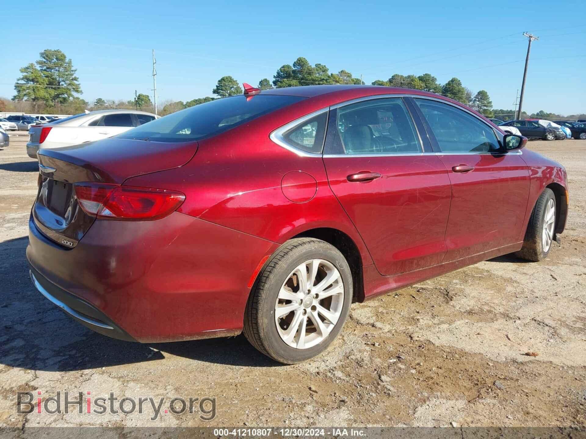 2016 CHRYSLER 200 - VIN: 1C3CCCAB1GN145152 - Фото 4