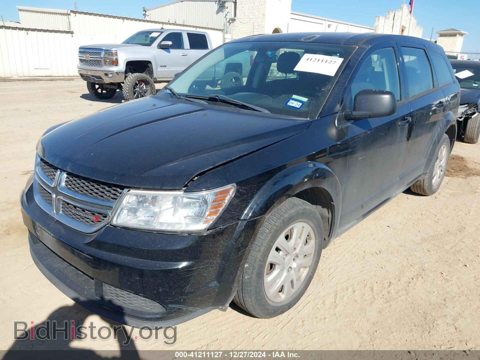 2014 DODGE JOURNEY - VIN: 3C4PDCAB9ET278104 - Фото 2