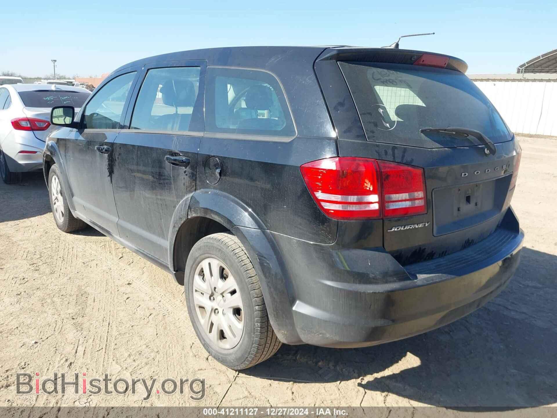 2014 DODGE JOURNEY - VIN: 3C4PDCAB9ET278104 - Фото 3