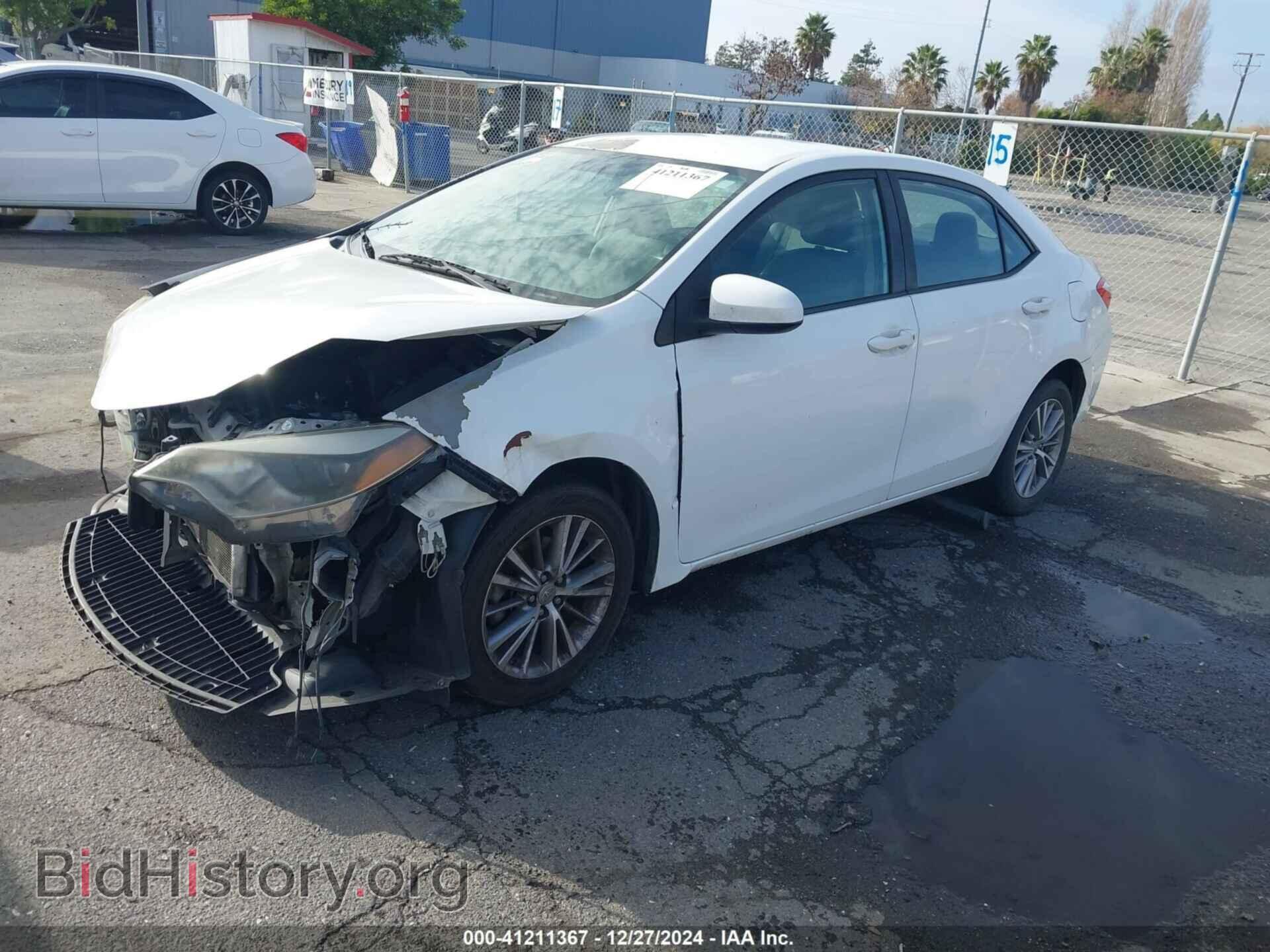 2015 TOYOTA COROLLA - VIN: 5YFBURHE5FP187106 - Фото 2