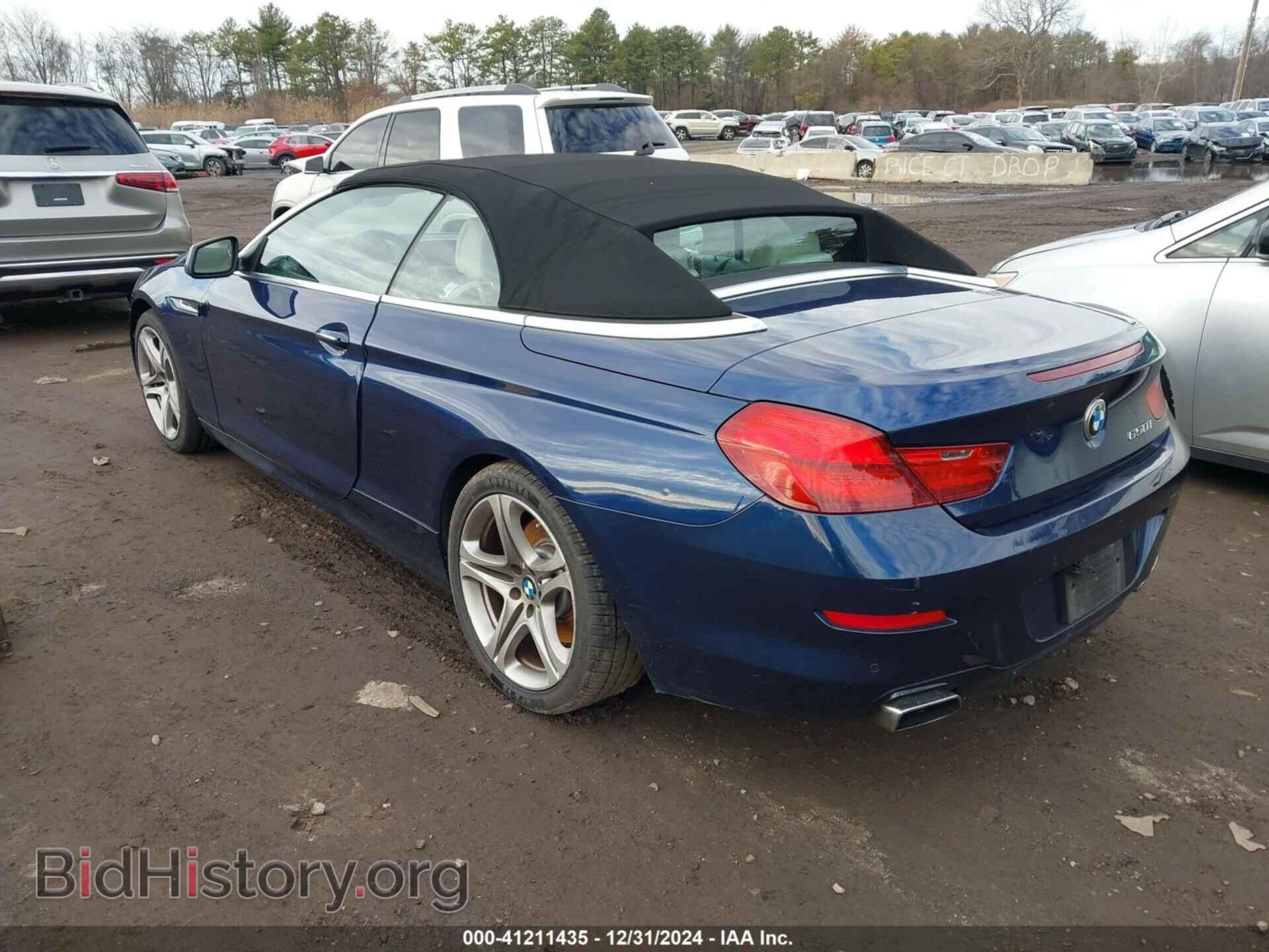 2012 BMW 650I - VIN: WBALZ3C59CDL72605 - Фото 3