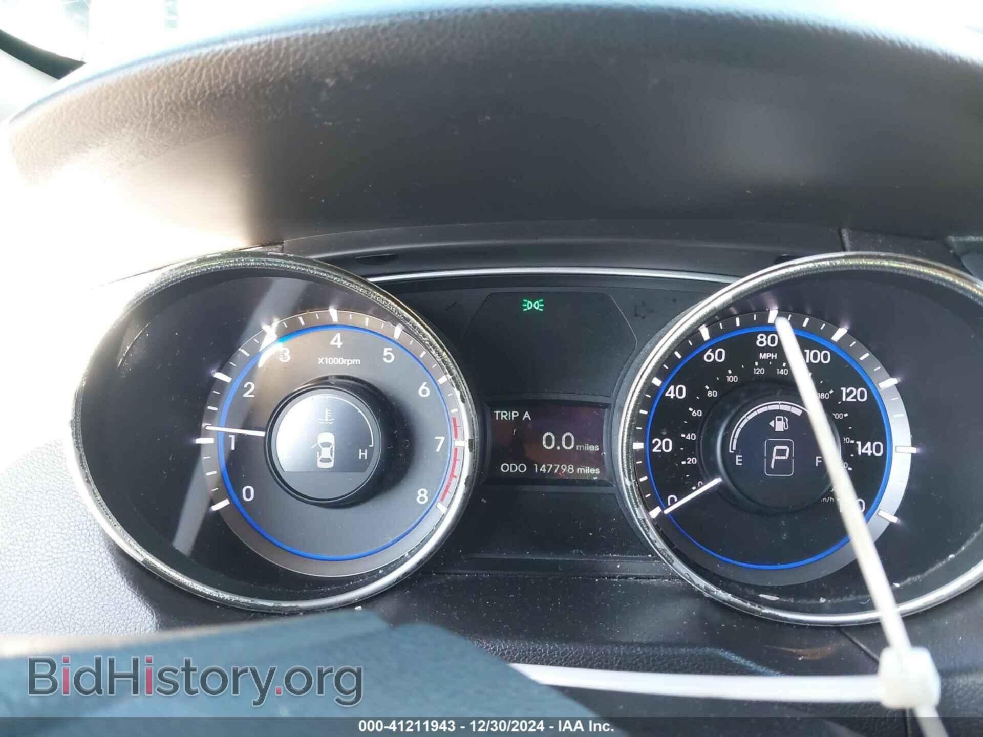 2012 HYUNDAI SONATA - VIN: 5NPEB4AC5CH383232 - Фото 7