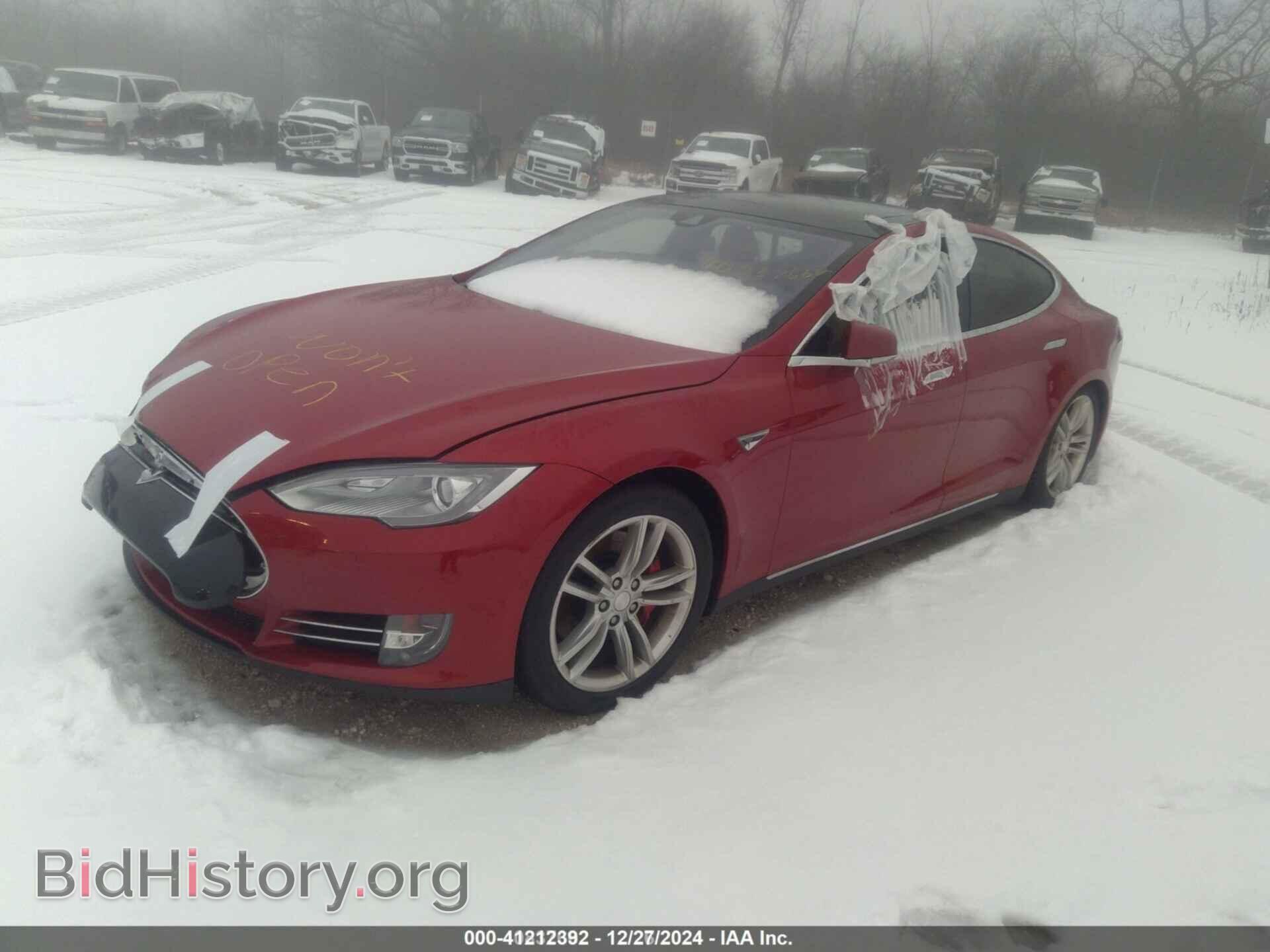 2014 TESLA MODEL S - VIN: 5YJSA1H28EFP66195 - Photo 2