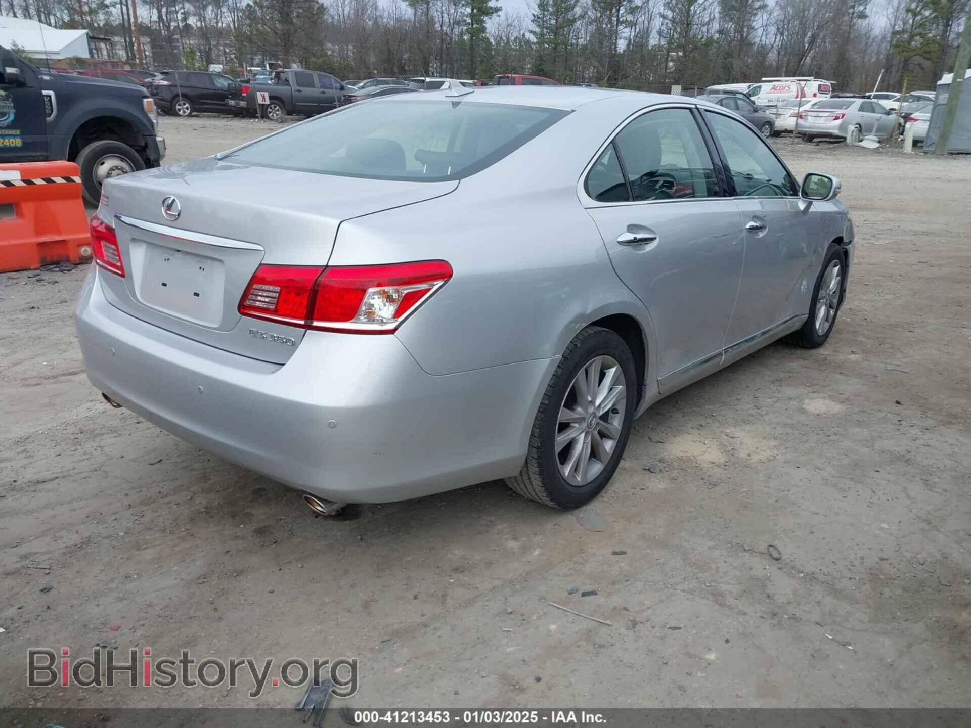 2011 LEXUS ES 350 - VIN: JTHBK1EG7B2425896 - Photo 4