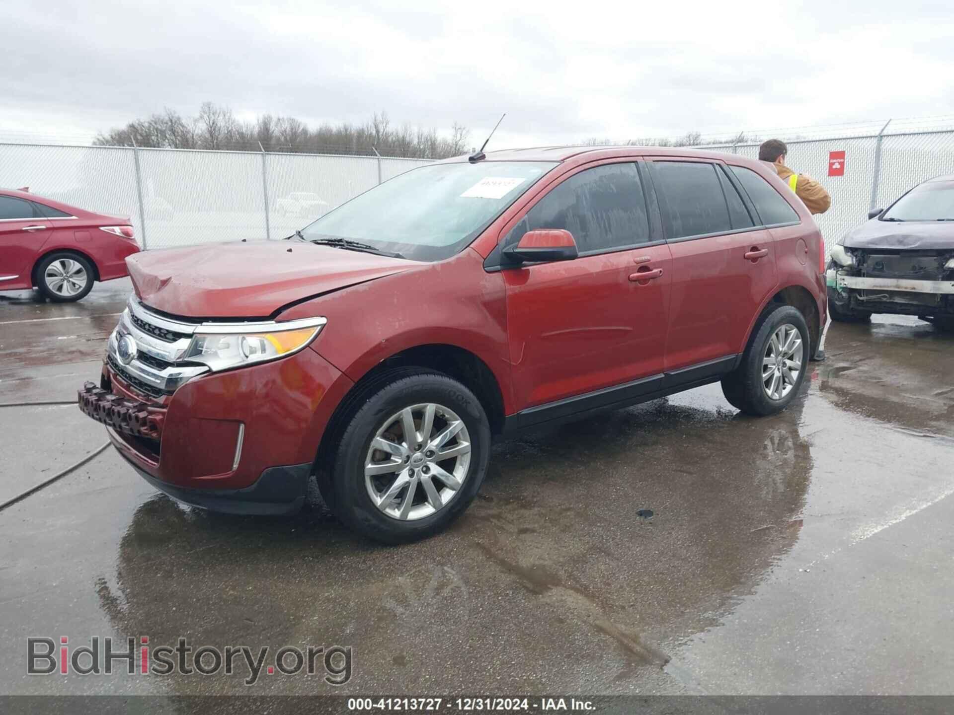 2014 FORD EDGE - VIN: 2FMDK4JC7EBB46070 - Фото 2