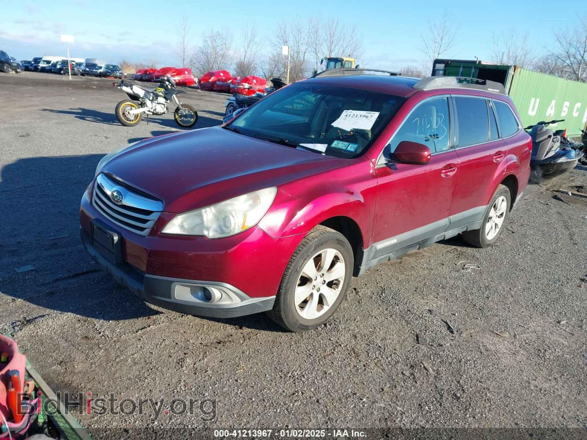 2011 SUBARU OUTBACK - VIN: 4S4BRBGC1B3428473 - Фото 2