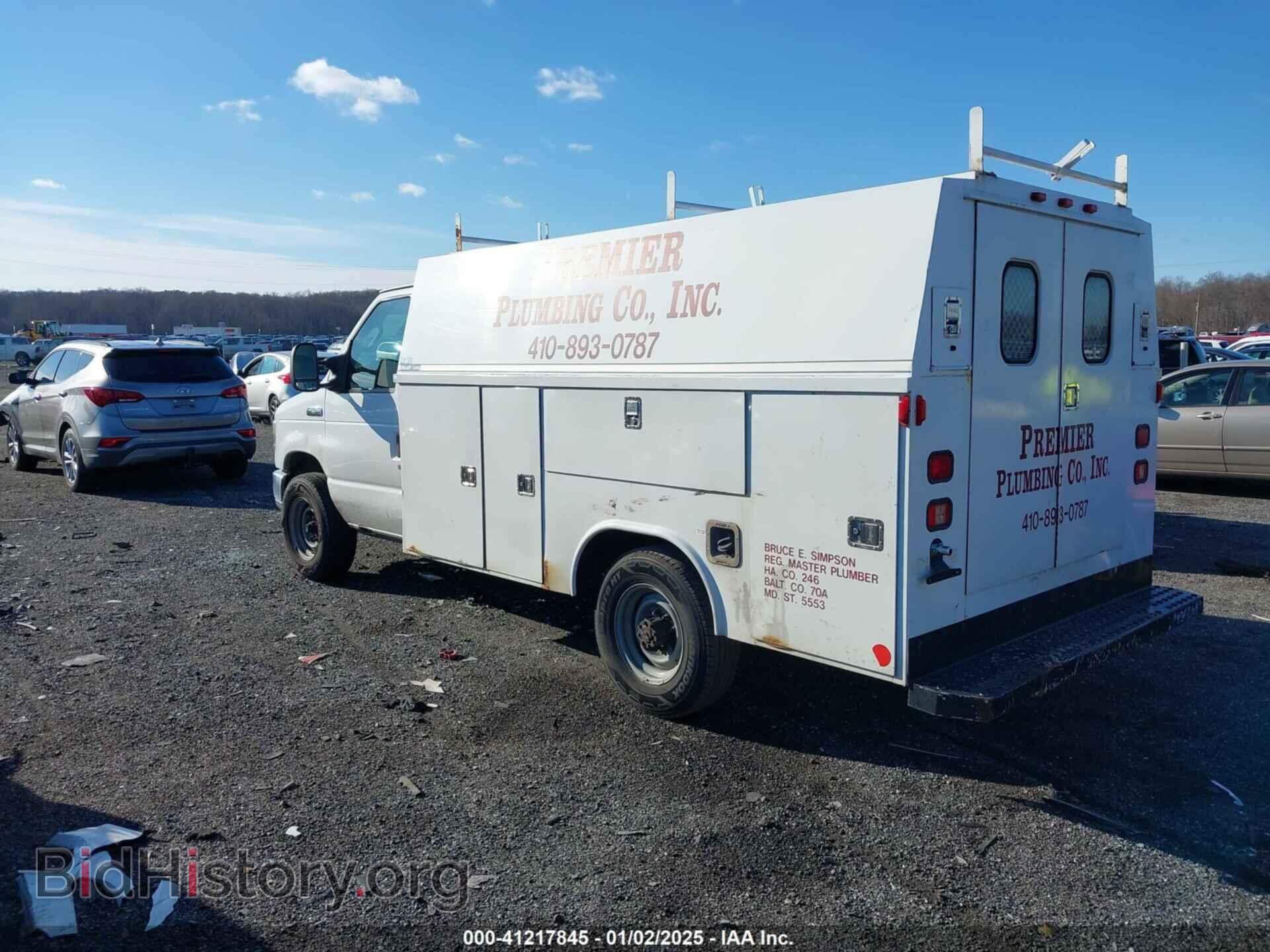 2008 FORD E-350 CUTAWAY - VIN: 1FDSE35L48DA22971 - Фото 3