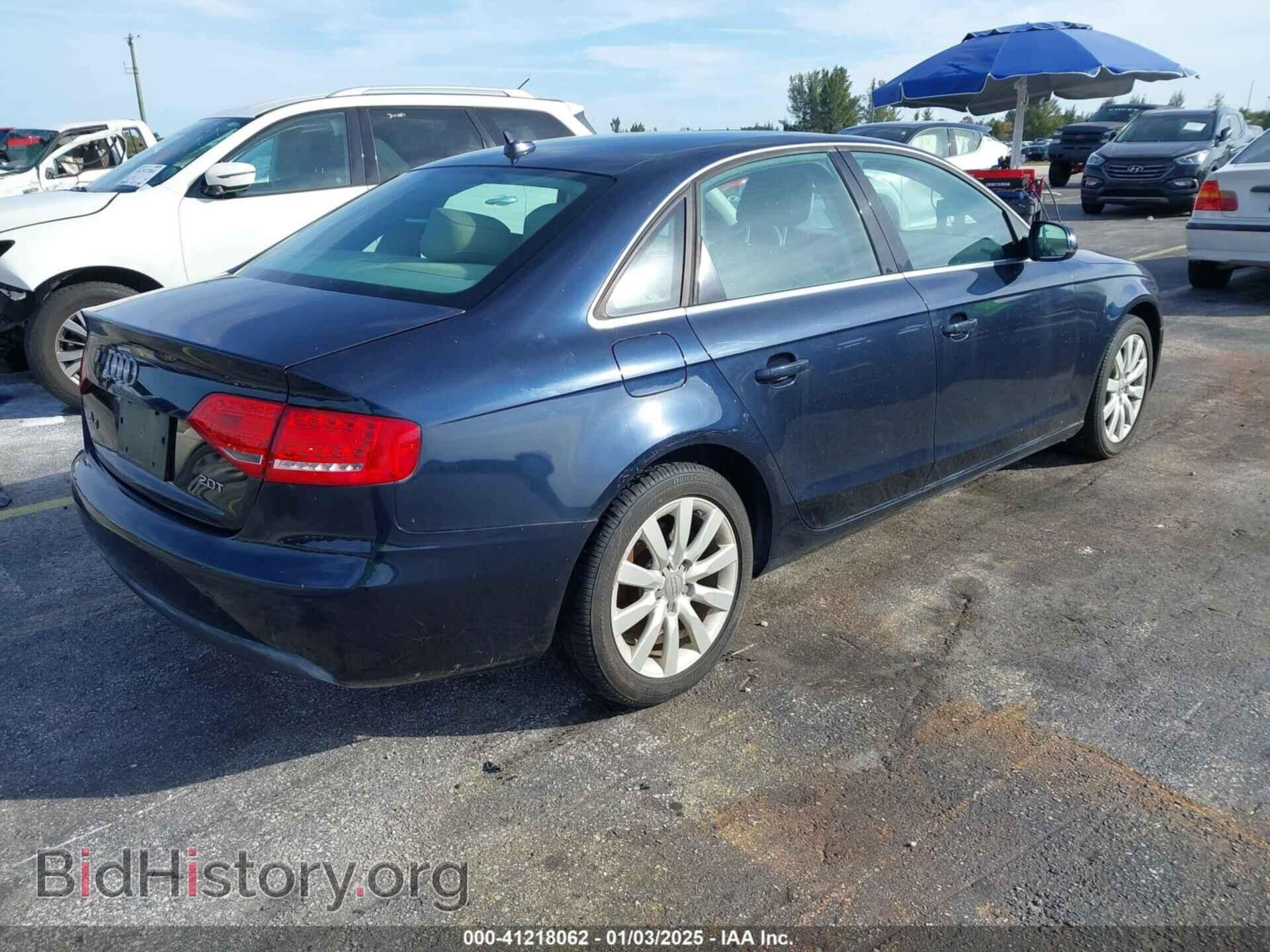 2011 AUDI A4 - VIN: WAUEFAFL6BN022695 - Фото 4