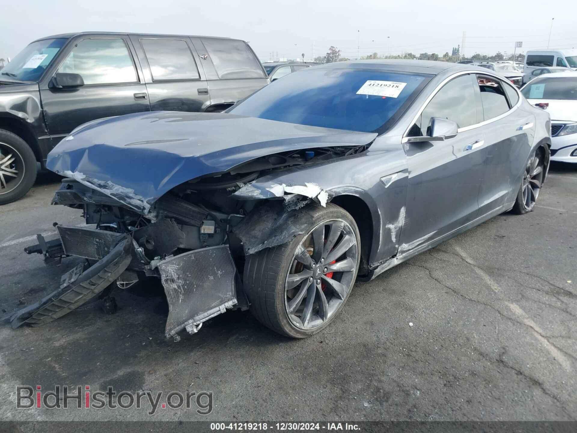2015 TESLA MODEL S - VIN: 5YJSA1E48FF112739 - Фото 2