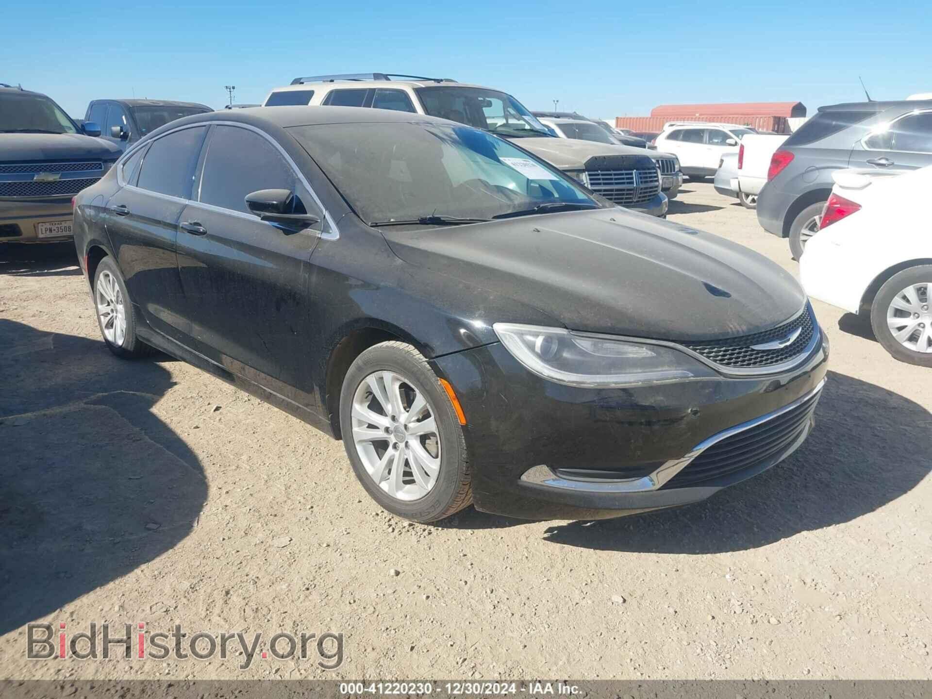 Фотография 1C3CCCAB5FN666566 - CHRYSLER 200 2015