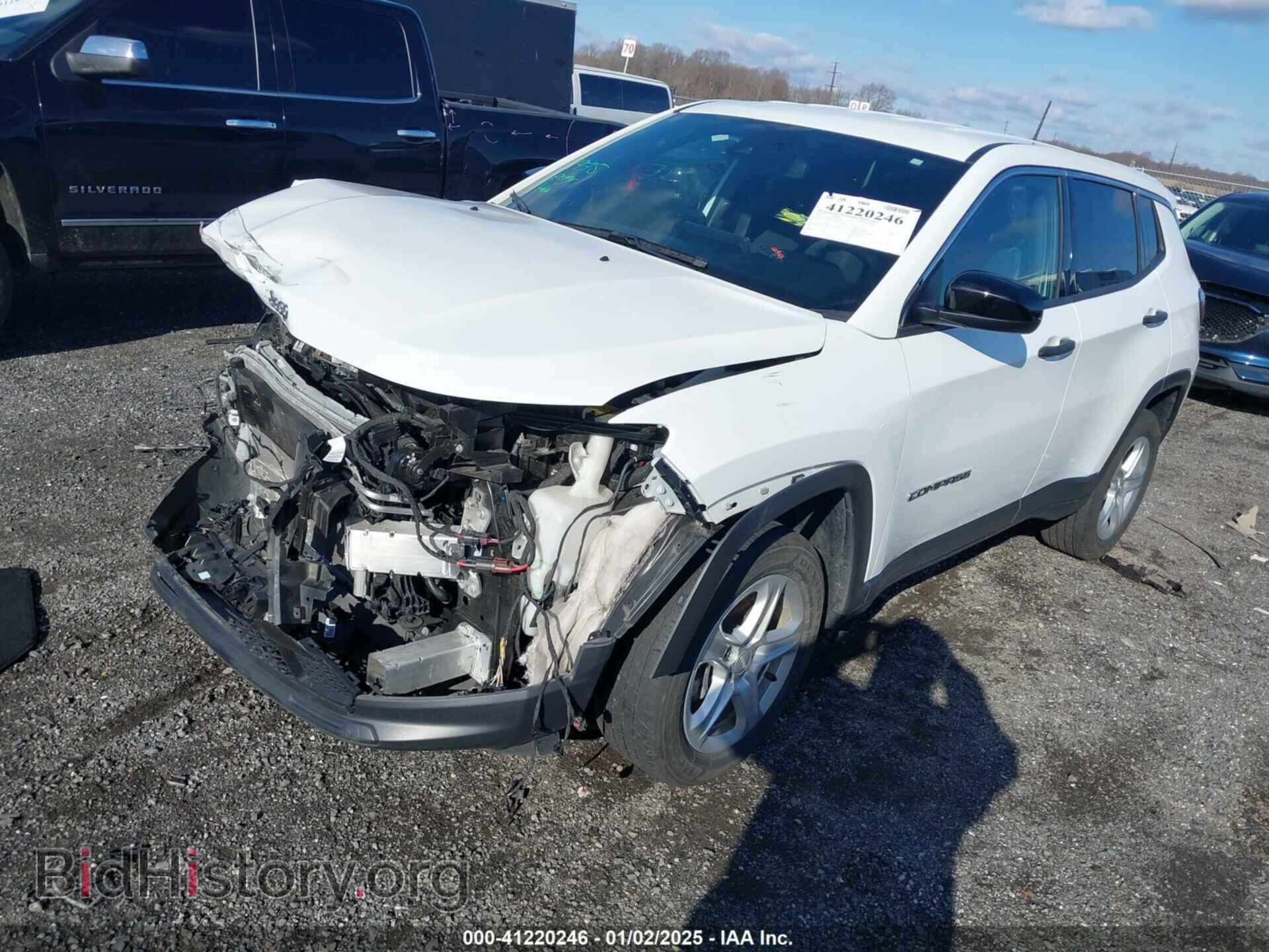 2023 JEEP COMPASS - VIN: 3C4NJDANXPT546354 - Фото 2
