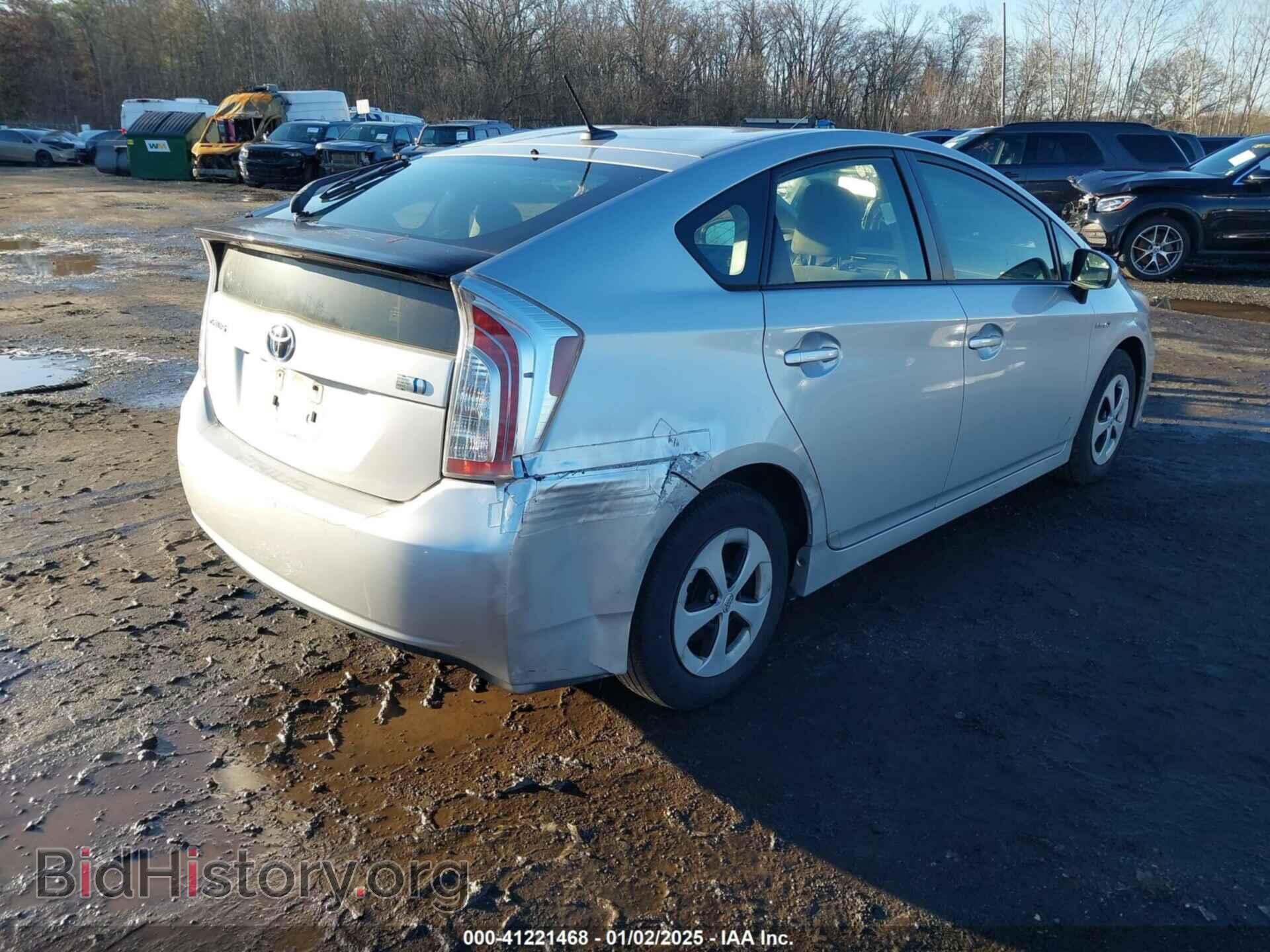 2012 TOYOTA PRIUS - VIN: JTDKN3DU2C1493588 - Фото 4