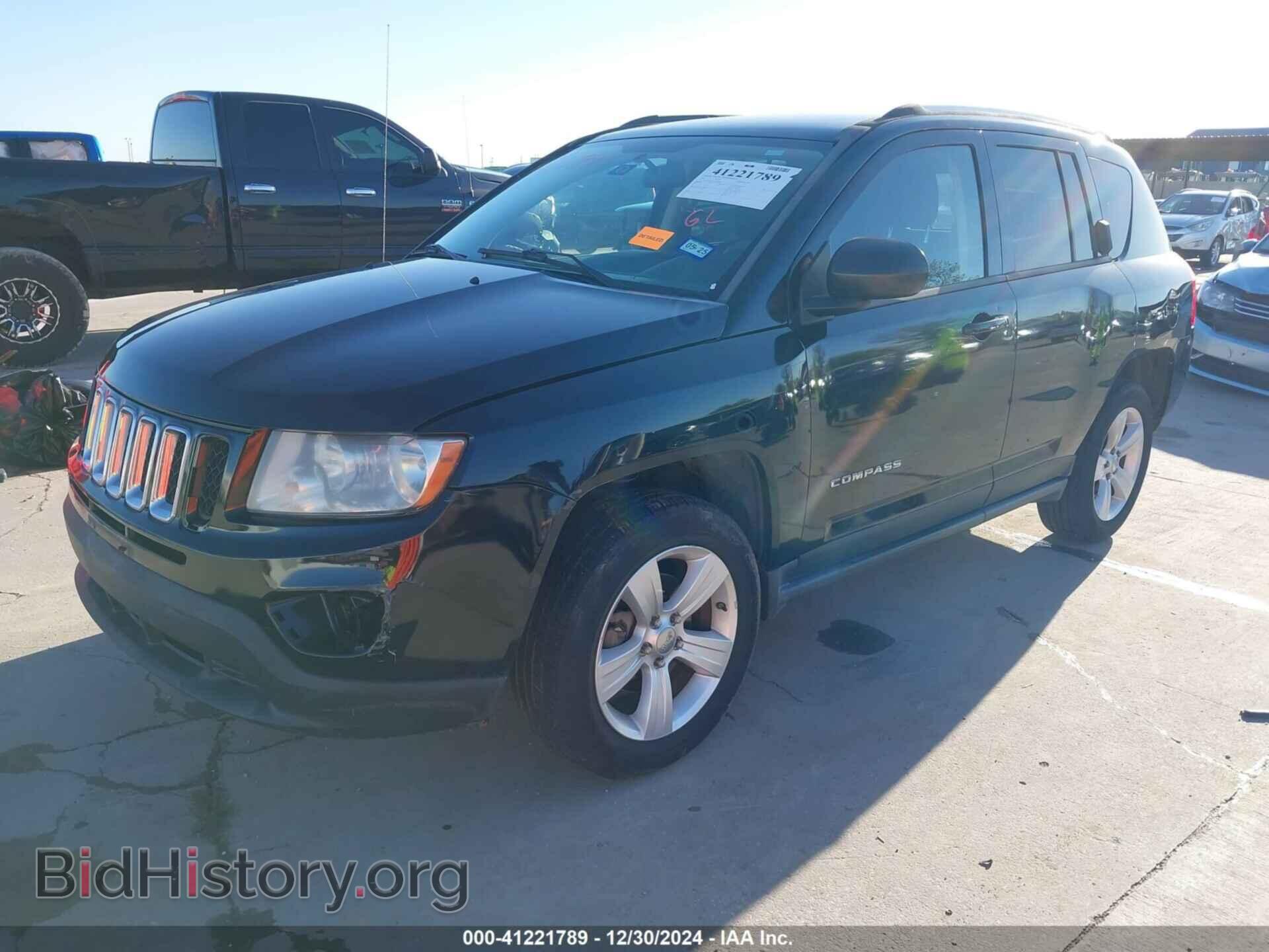 2012 JEEP COMPASS - VIN: 1C4NJCBA7CD618200 - Фото 2