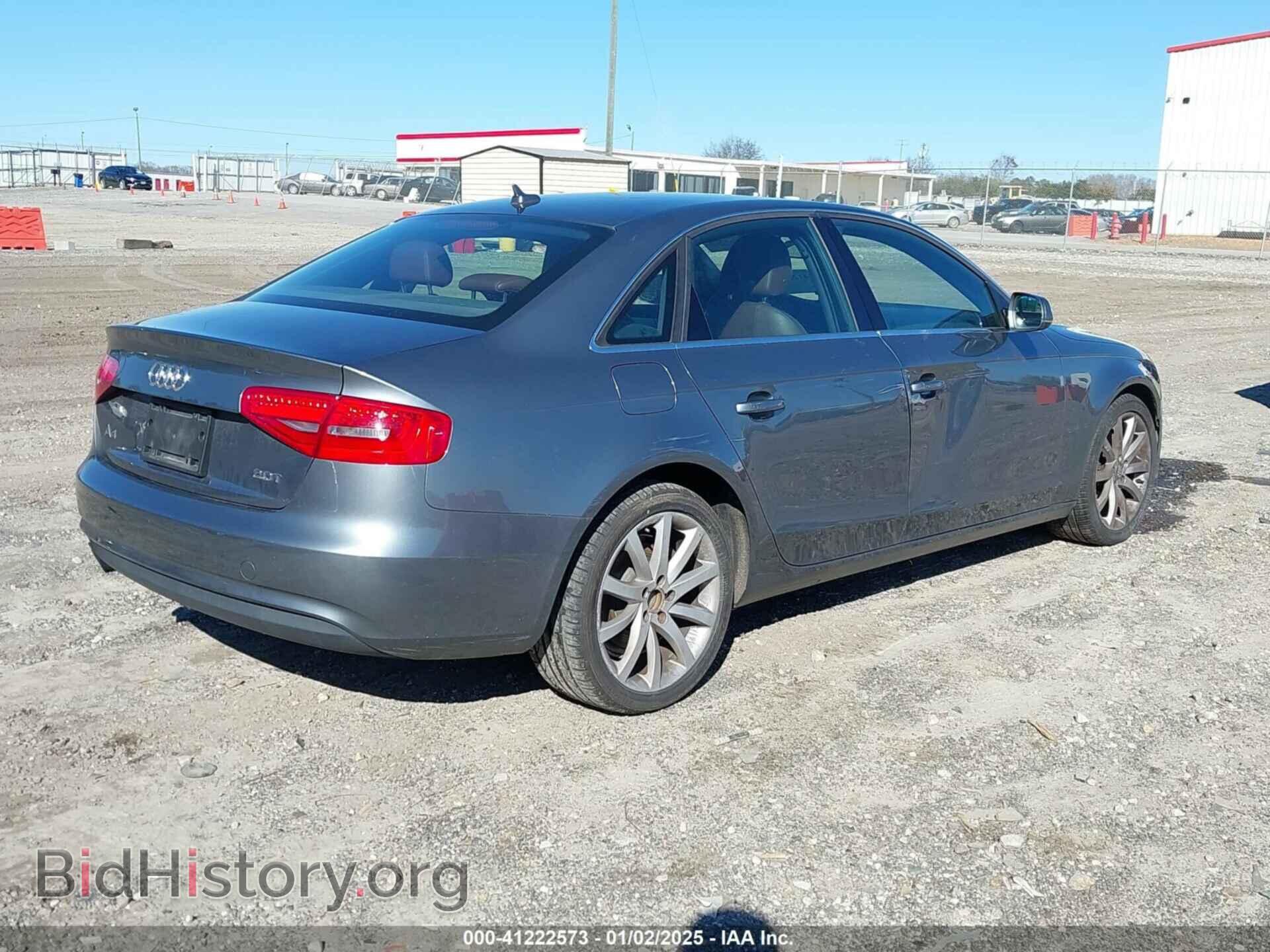 2013 AUDI A4 - VIN: WAUAFAFL1DN045982 - Фото 4