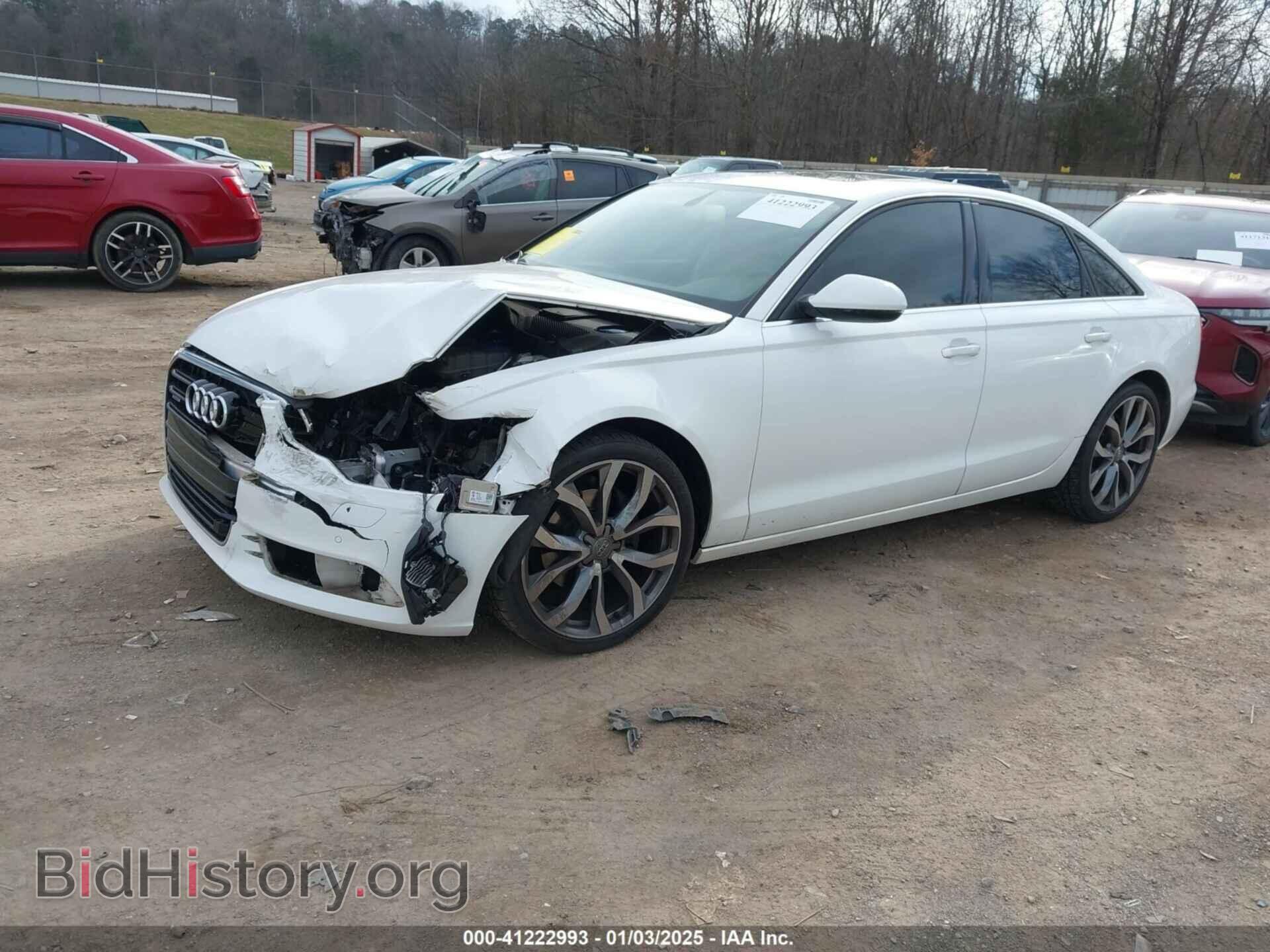 2013 AUDI A6 - VIN: WAUGFAFC8DN054740 - Фото 2
