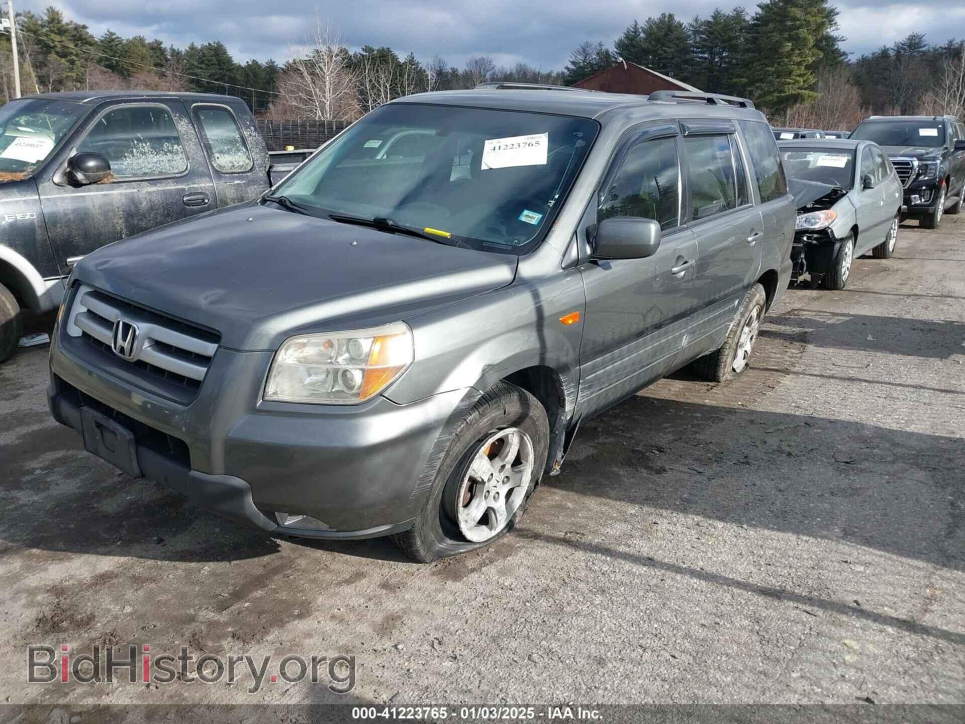 2007 HONDA PILOT - VIN: 2HKYF18447H509083 - Фото 2