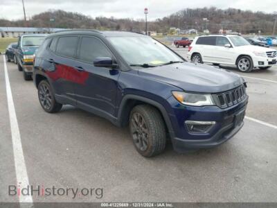 2020 Jeep COMPASS High Altitude 4X4, blue — VIN 3C4NJDCB0LT146462, IAAI