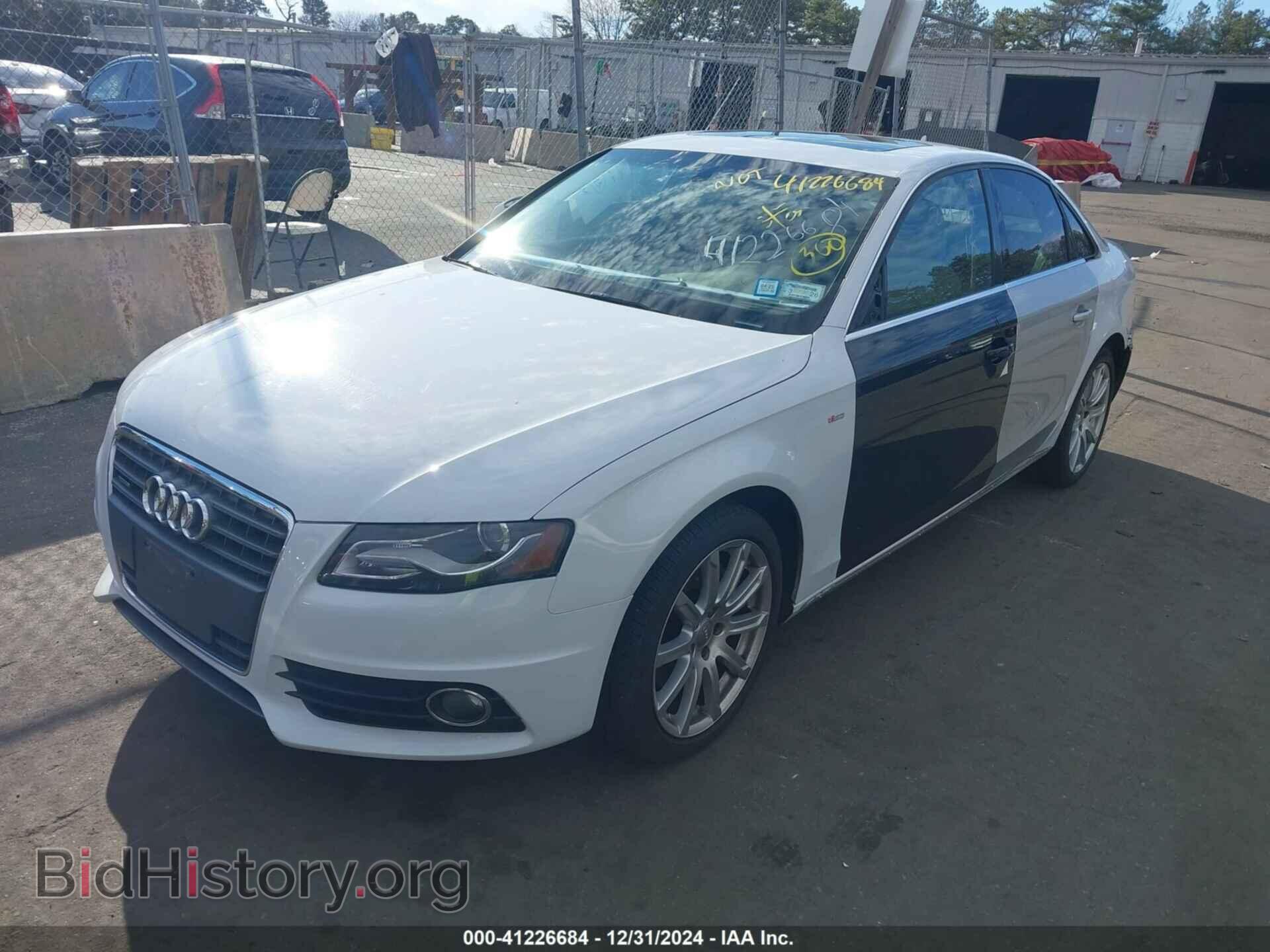 2012 AUDI A4 - VIN: WAUFFAFL6CN017048 - Фото 2