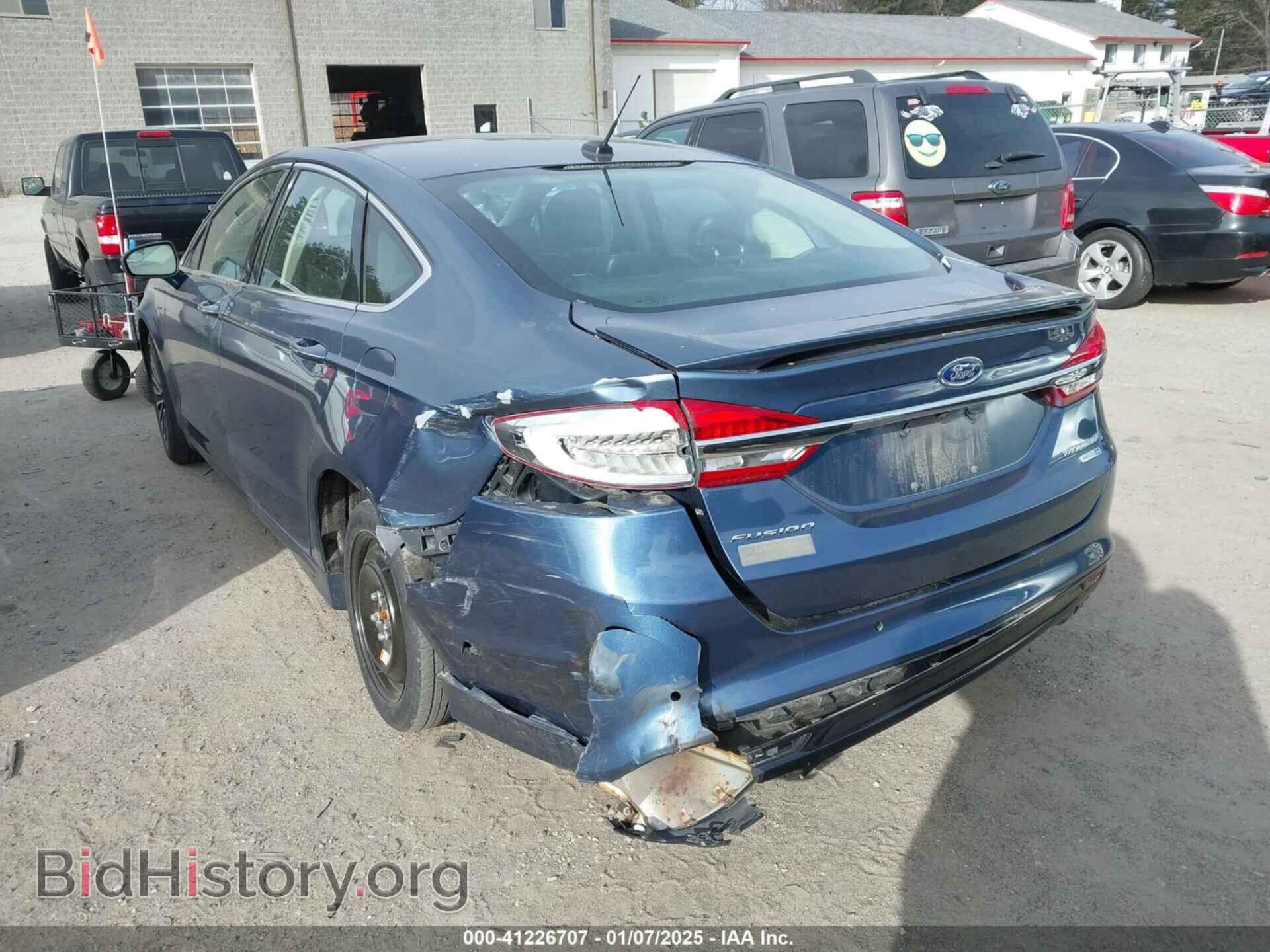2018 FORD FUSION - VIN: 3FA6P0D9XJR128641 - Фото 3