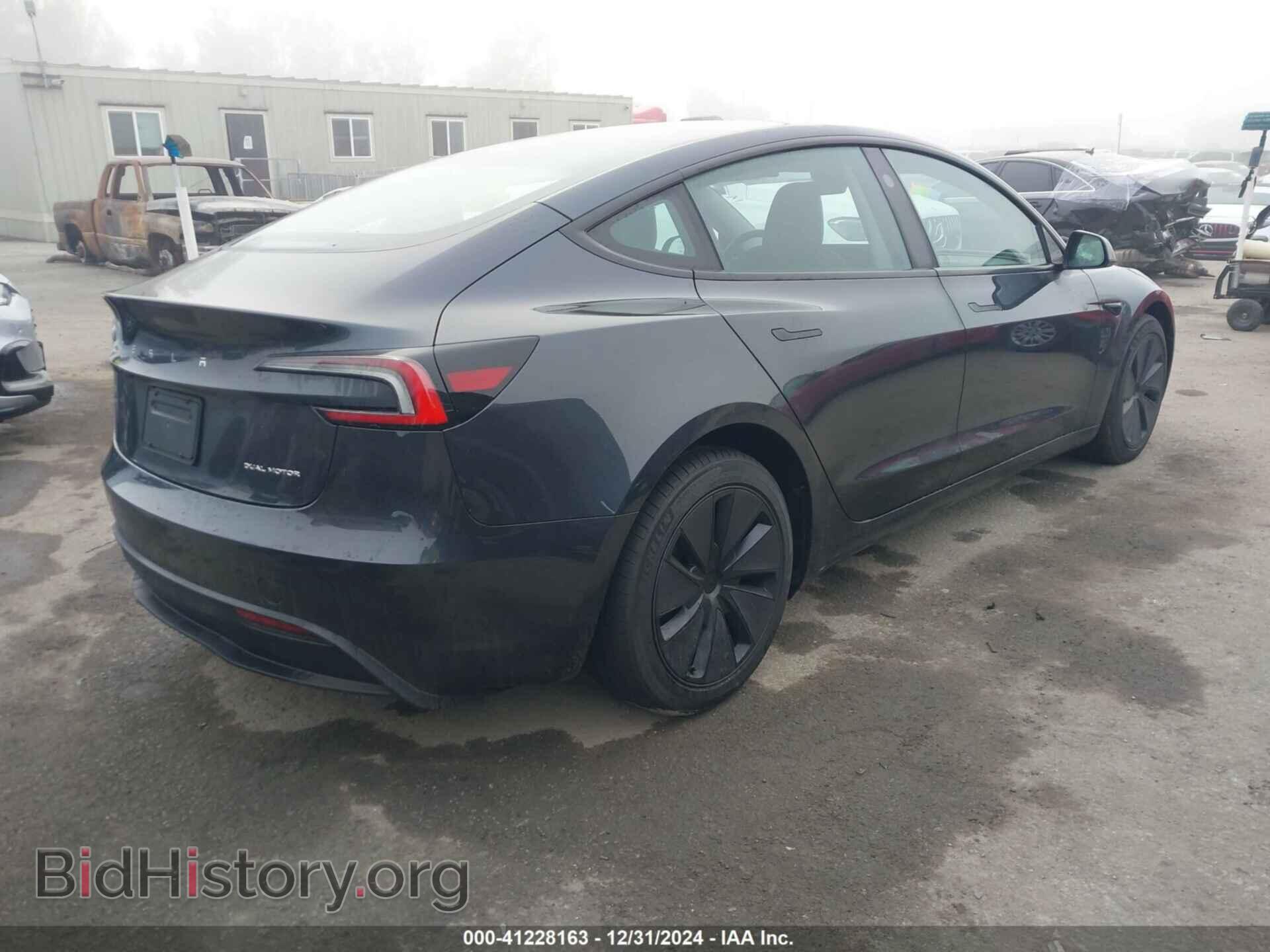 2024 TESLA MODEL 3 - VIN: 5YJ3E1EB6RF811721 - Фото 4