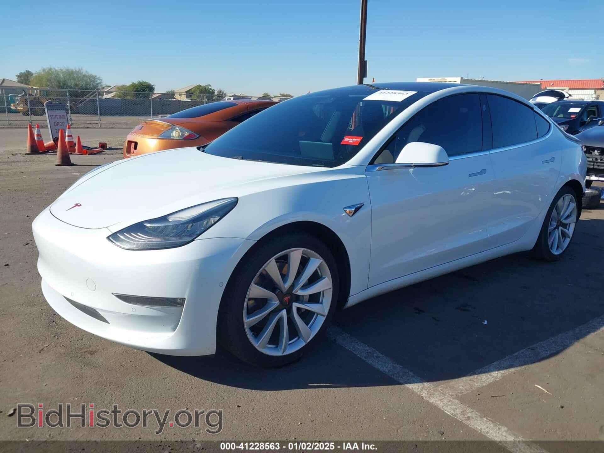 2018 TESLA MODEL 3 - VIN: 5YJ3E1EA8JF053084 - Фото 2
