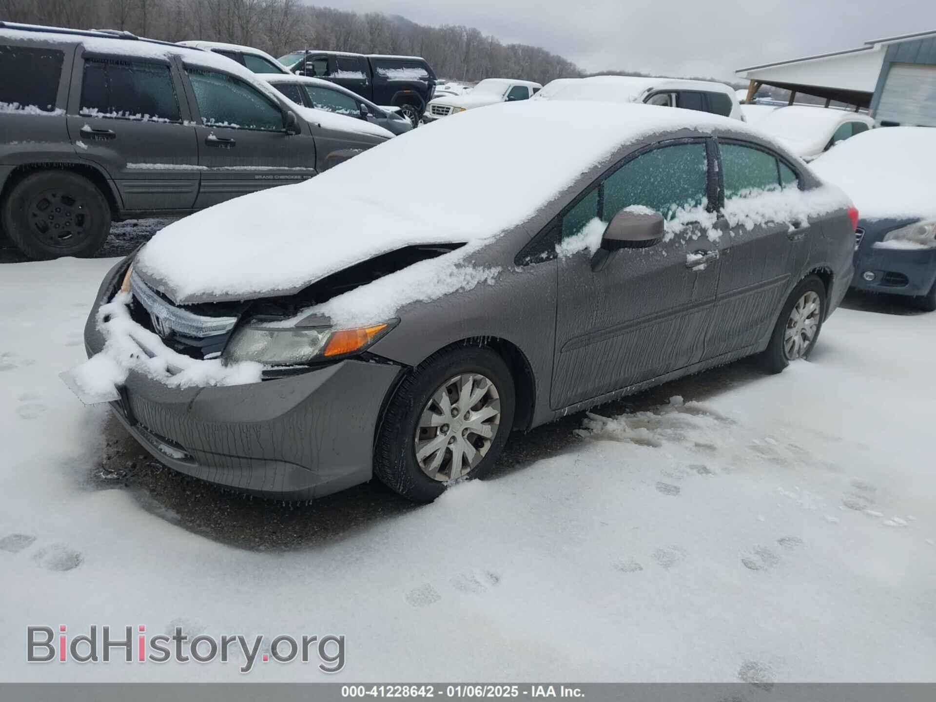 2012 HONDA CIVIC SDN - VIN: 19XFB2F58CE044052 - Фото 2