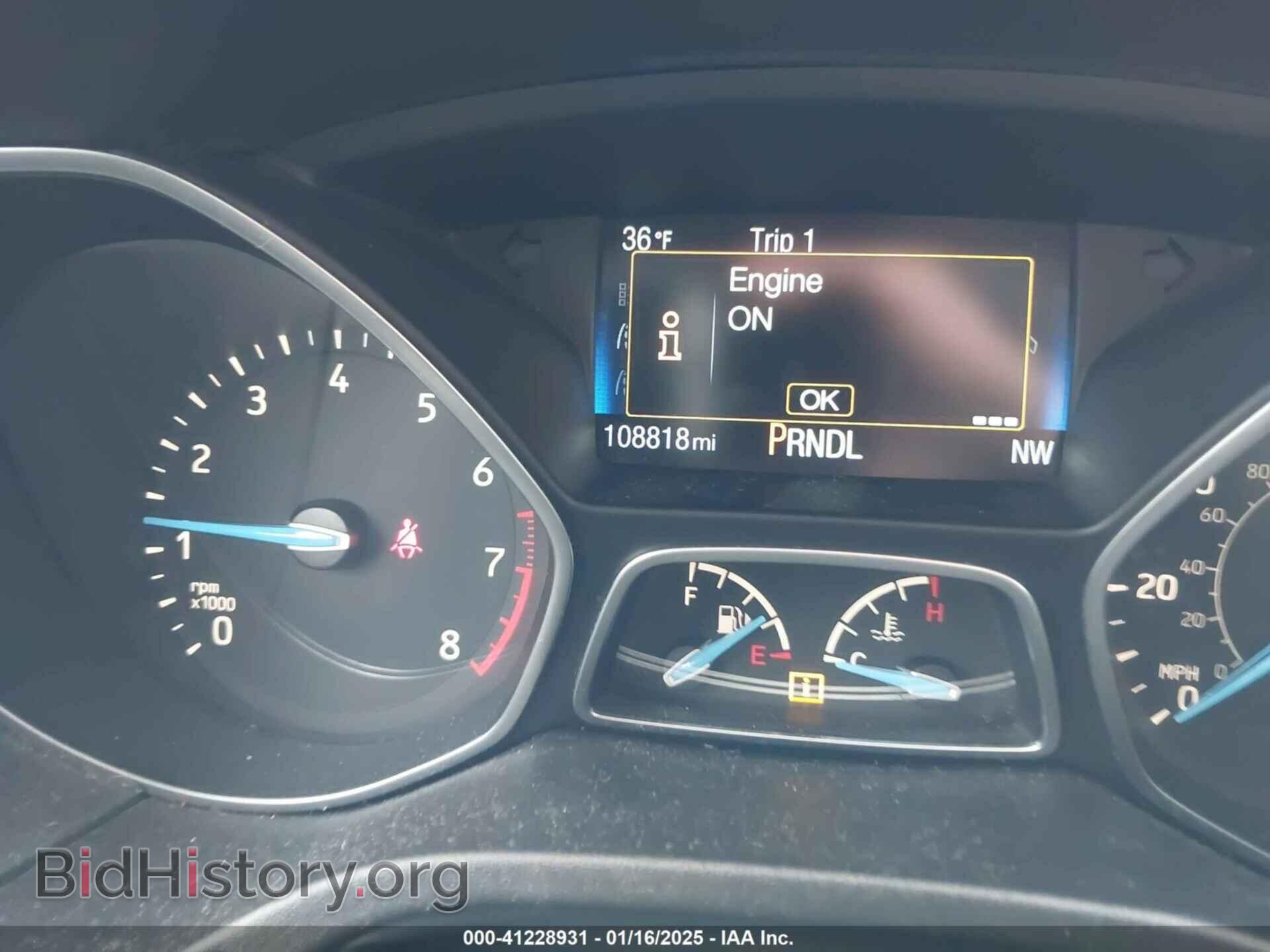 2015 FORD FOCUS - VIN: 1FADP3F20FL262508 - Фото 7