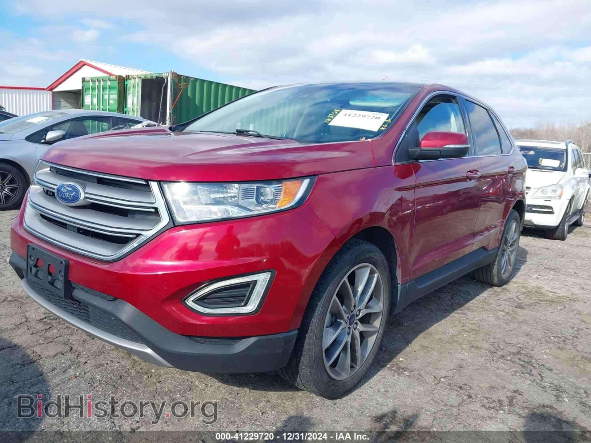 2018 FORD EDGE - VIN: 2FMPK3K96JBB11699 - Фото 2