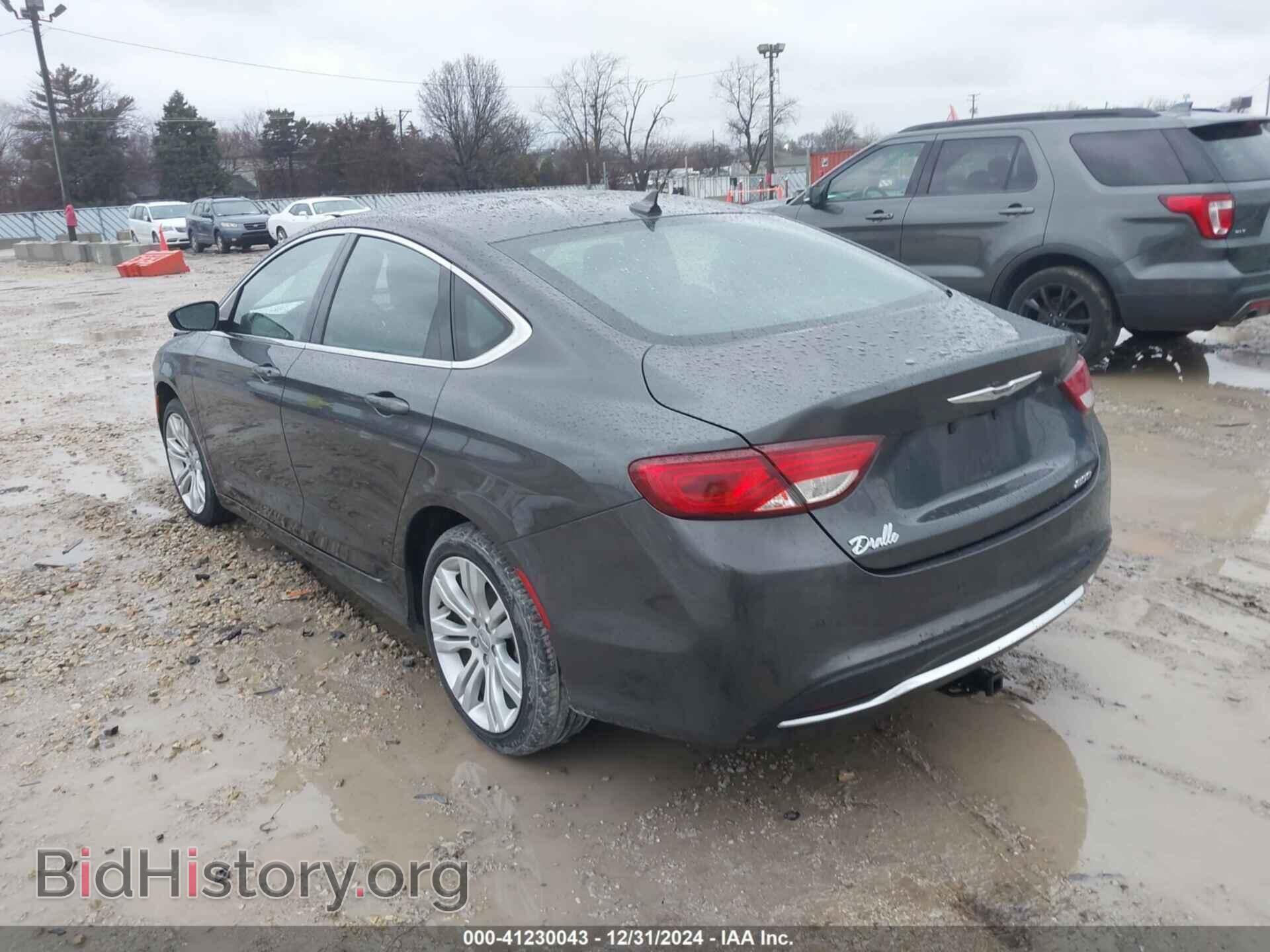 2015 CHRYSLER 200 - VIN: 1C3CCCAB8FN756083 - Фото 3
