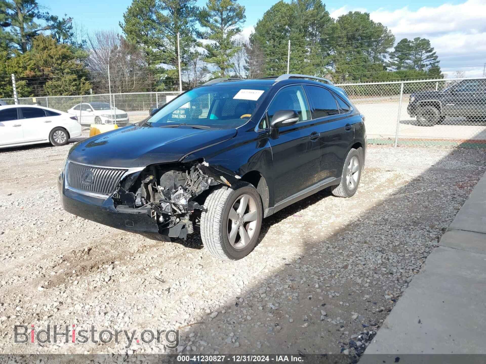 2010 LEXUS RX 350 - VIN: 2T2ZK1BA6AC015294 - Фото 2