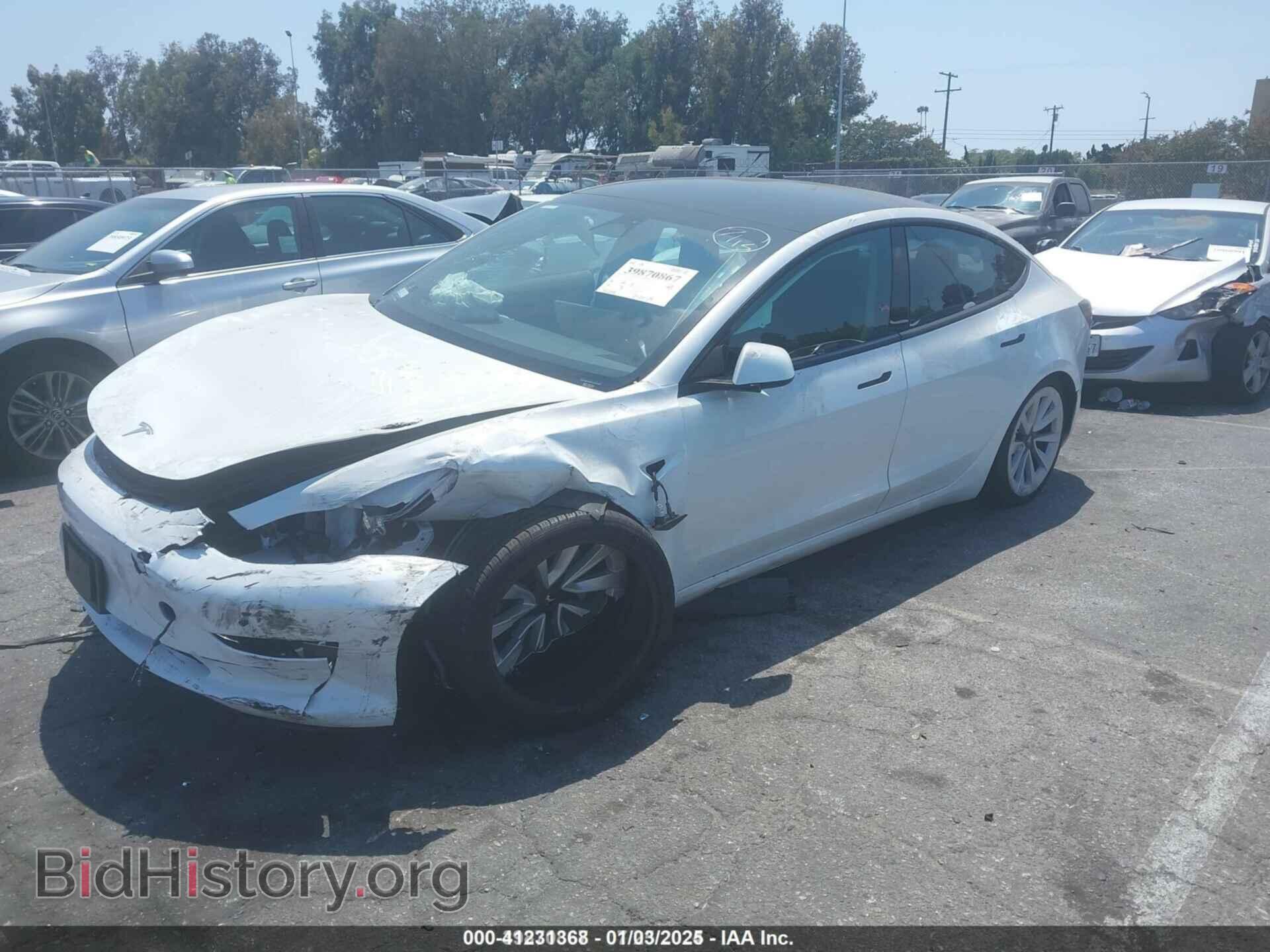 2023 TESLA MODEL 3 - VIN: 5YJ3E1EA6PF460054 - Фото 2
