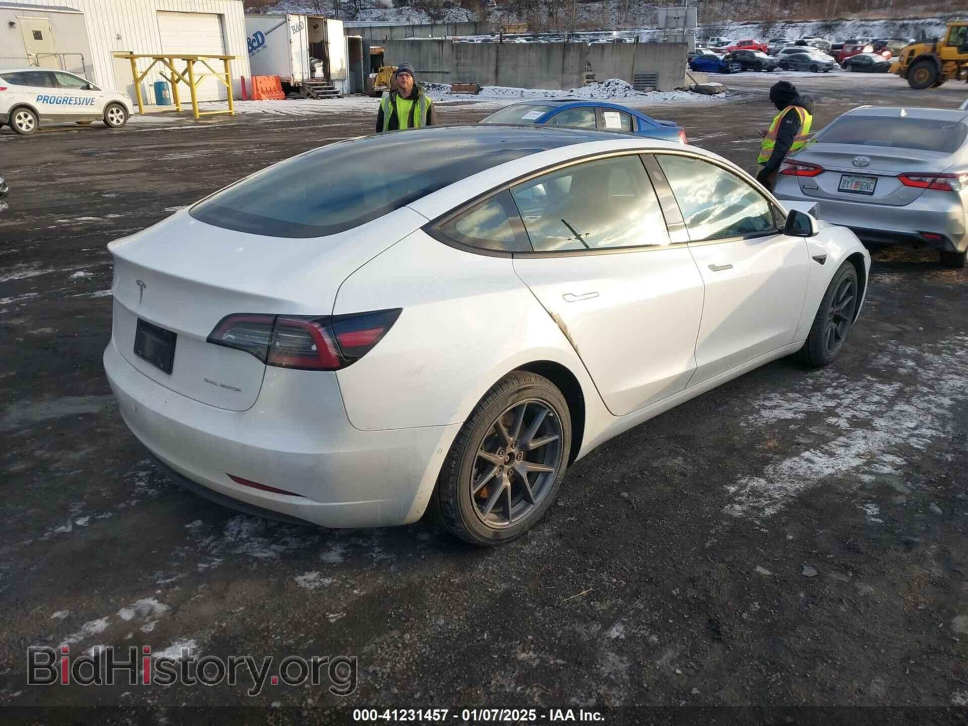 2022 TESLA MODEL 3 - VIN: 5YJ3E1EB8NF183736 - Фото 4