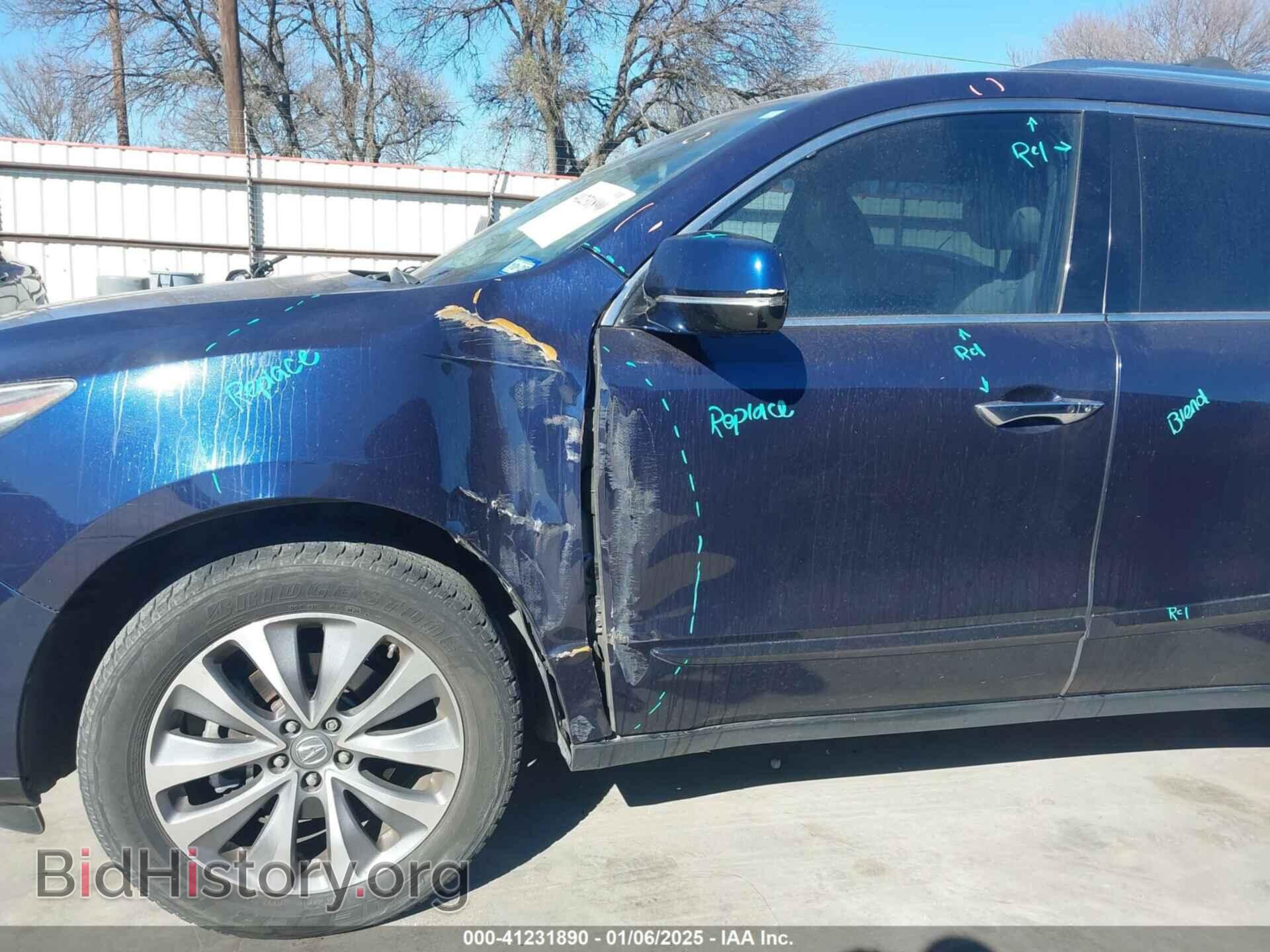 2014 ACURA MDX - VIN: 5FRYD3H42EB006941 - Фото 6